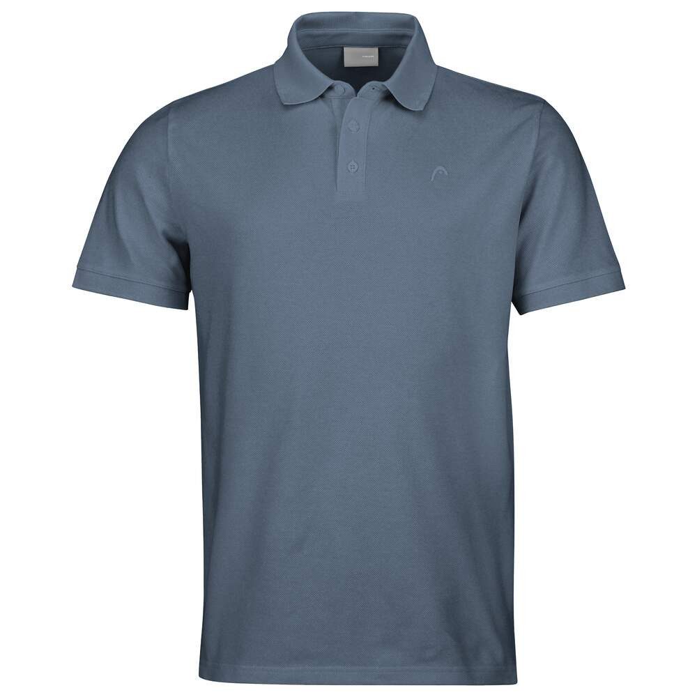 Head Poloshirt Classic (Baumwolle) dunkelgrau Herren