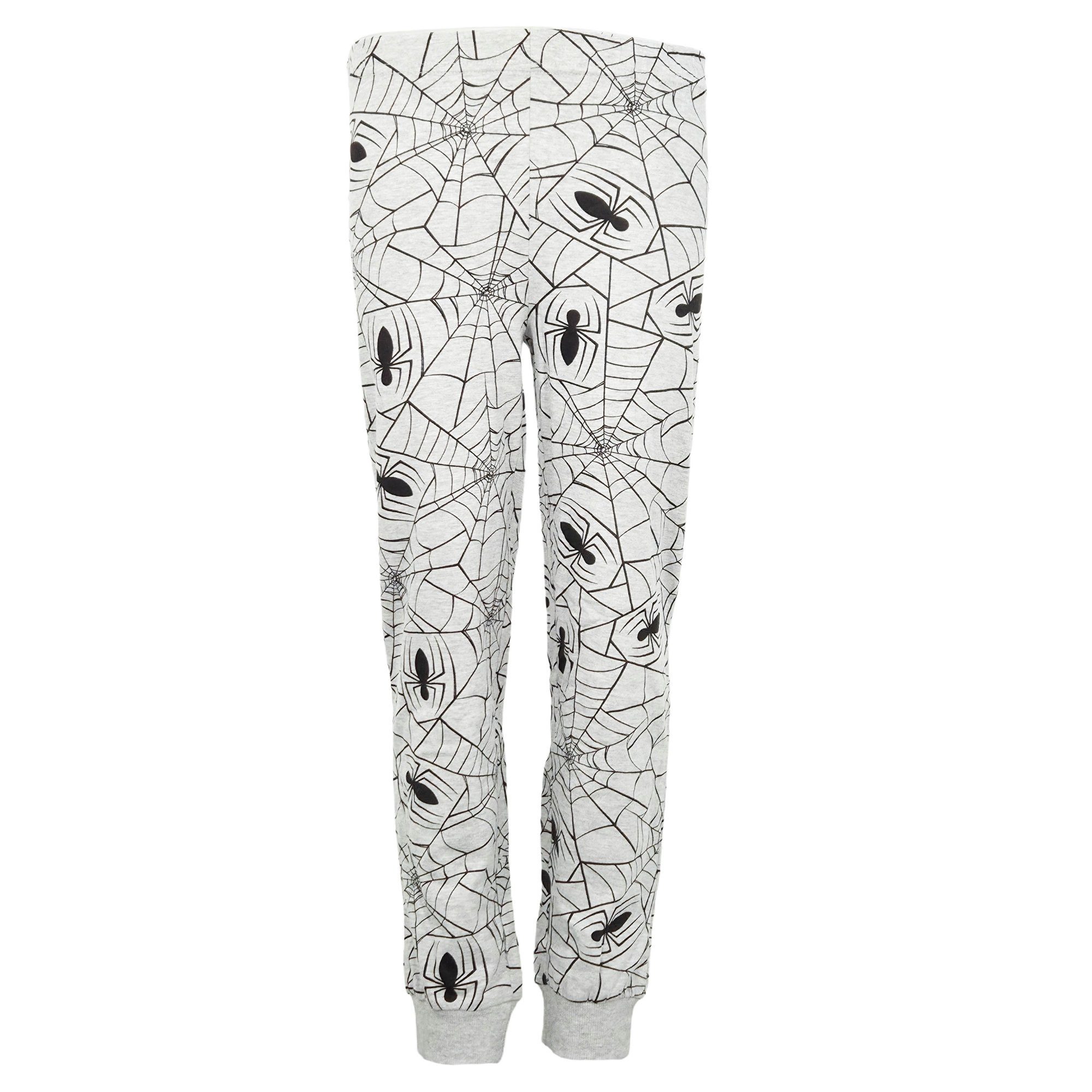 MARVEL Schlafanzug Marvel Spiderman Kinder Jungen Schlafanzug Pyjama lang Gr. 92 bis 128