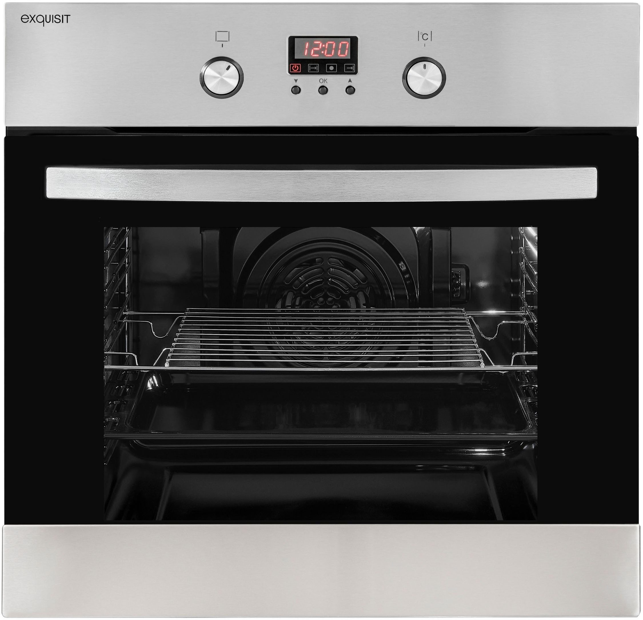 exquisit Backofen EBE 65-1H, Pizzafunktion – ideal für Pizza, Focaccia und mehr!