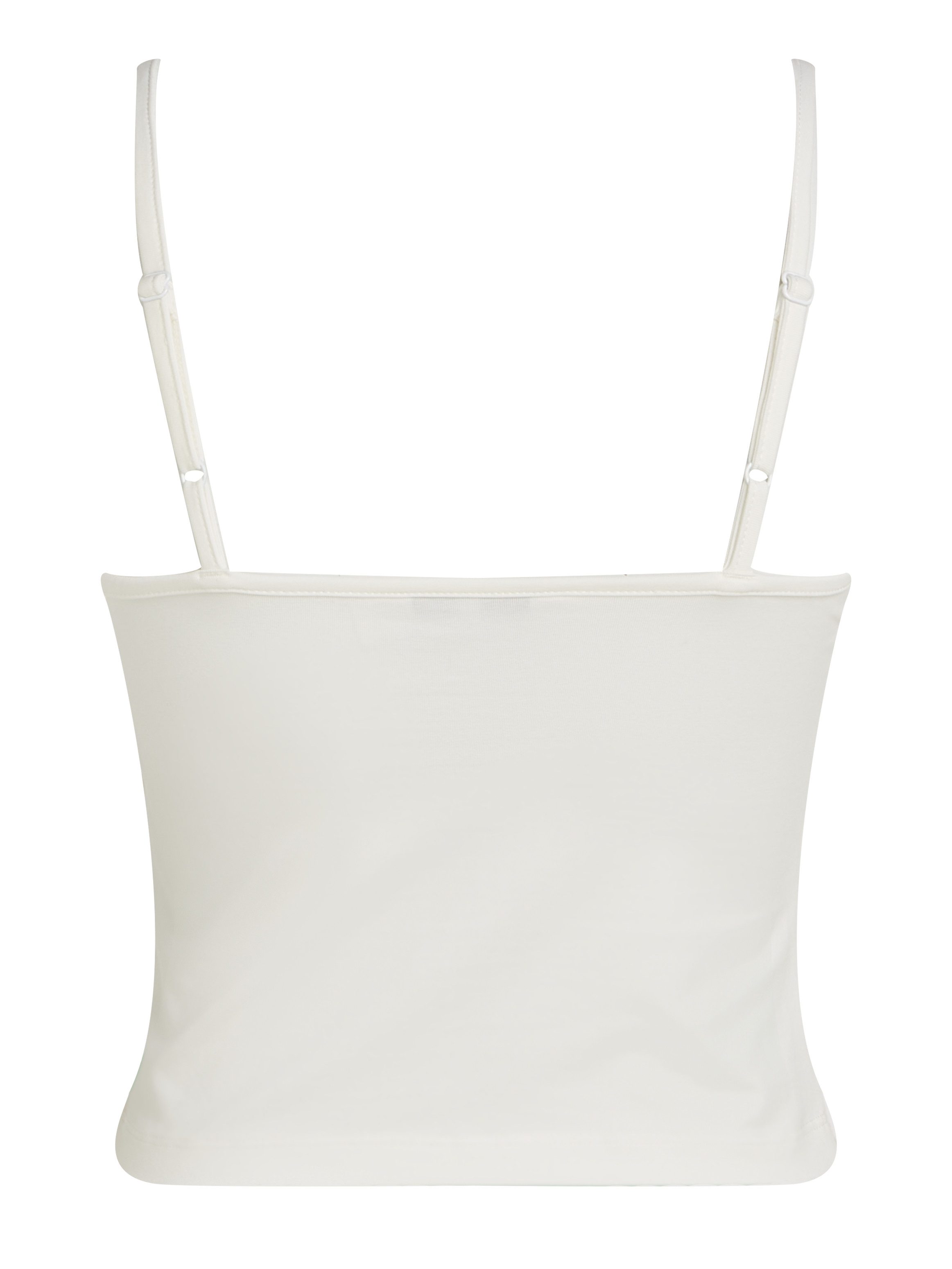Tommy Jeans Tanktop TJW 2PACK ESSENTIAL STRAP TOP (Packung, 2-tlg., 2er-Pack) mit Logo-Flag