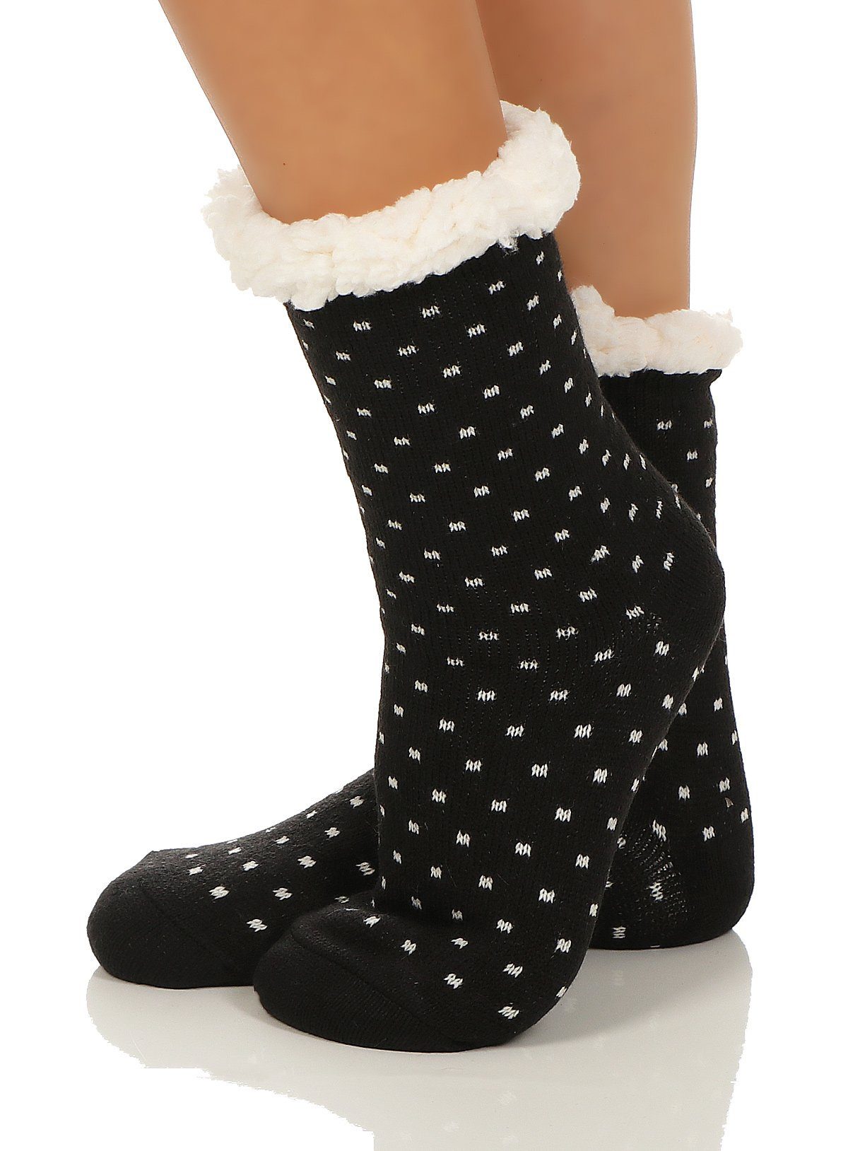 CLEO STYLE Kuschelsocken Damen Hütten Hausschuhe günstig online kaufen
