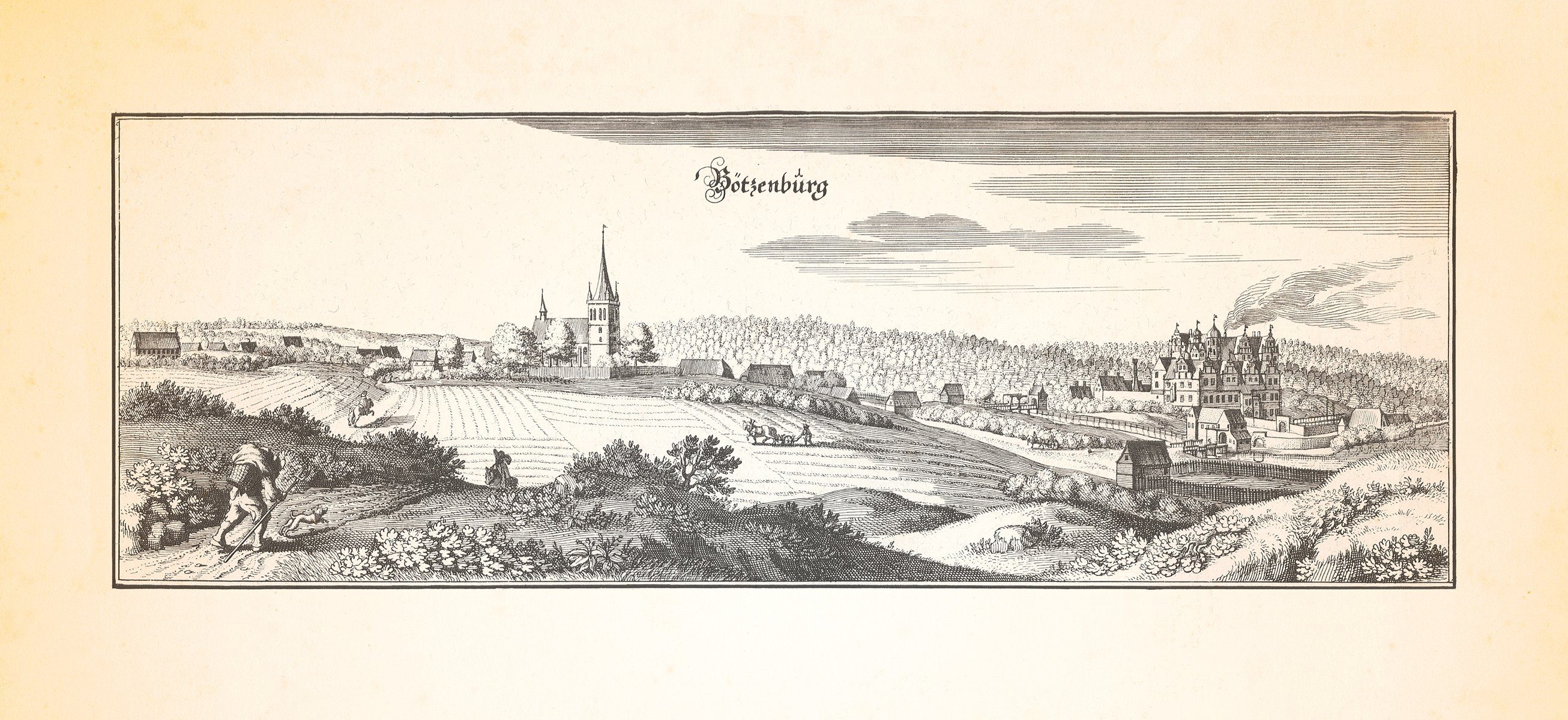 Kunstdruck Bötzenburg Boitzenburg Uckermark Klostermühle Kloster Marienpforte Mer