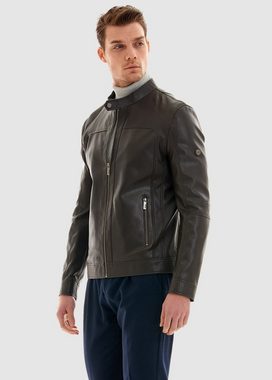 Pierre Cardin Lederimitatjacke im modischen Leder-Look