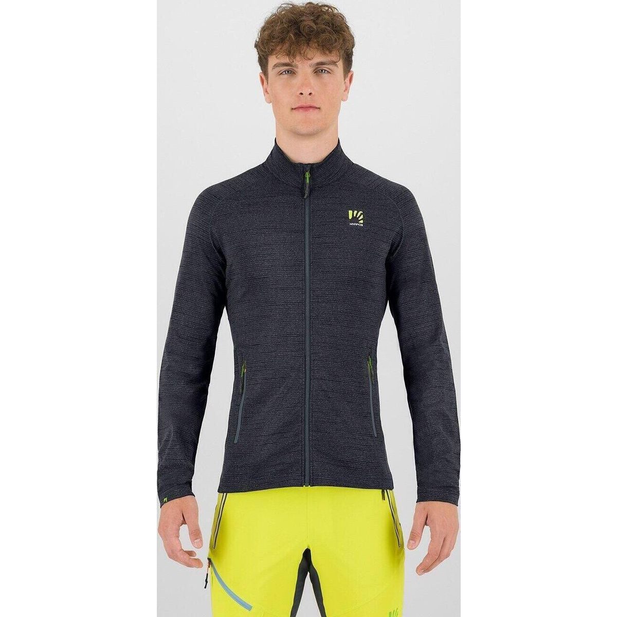 Karpos Fleecejacke Pomedes EVO Full-zip Fleece Vielseitiger und wärmender Fleece für Herren, ideal als zweite