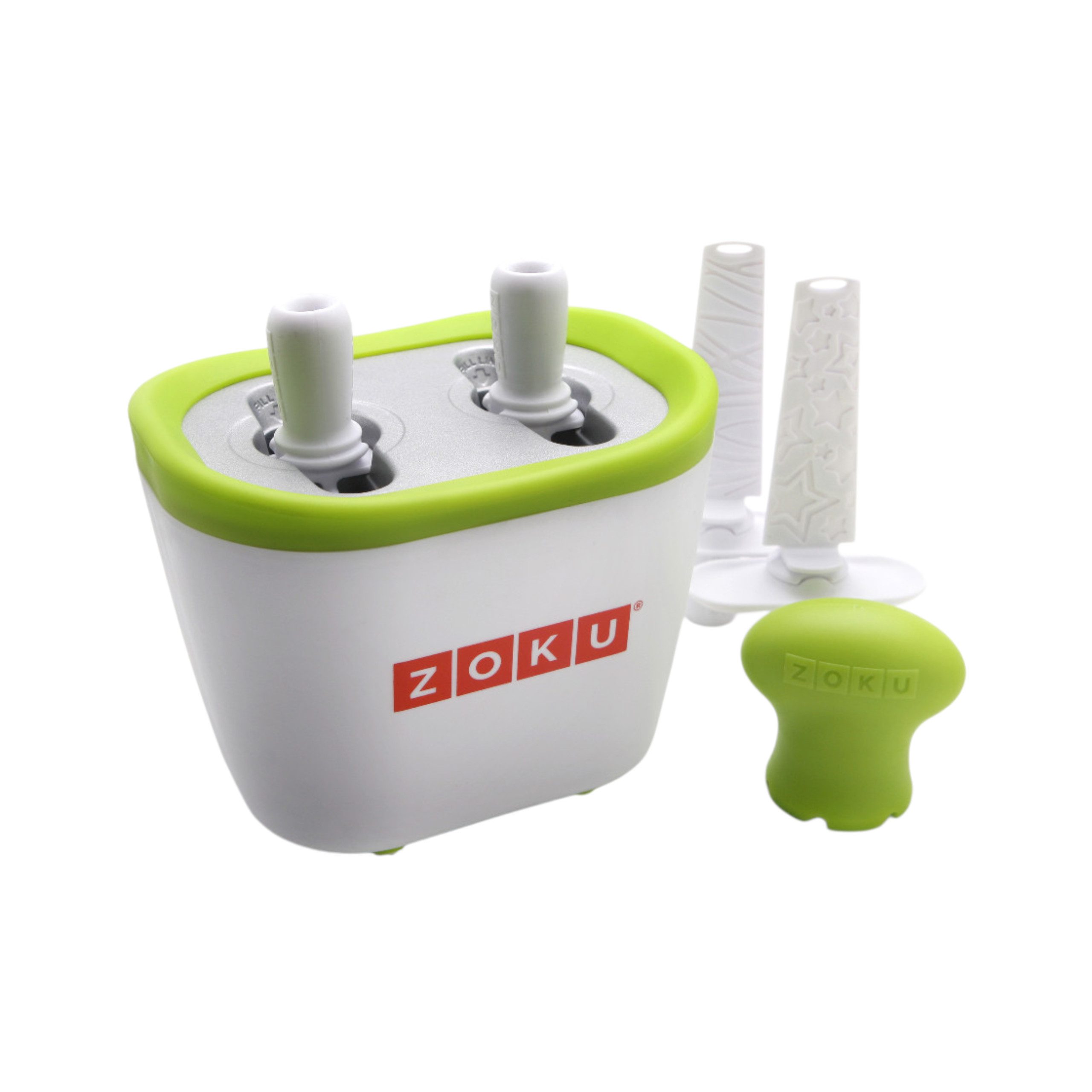 ZOKU Zoku Quick Pop Maker Eismaschine für 6 Eis am Stiel ohne Strom
