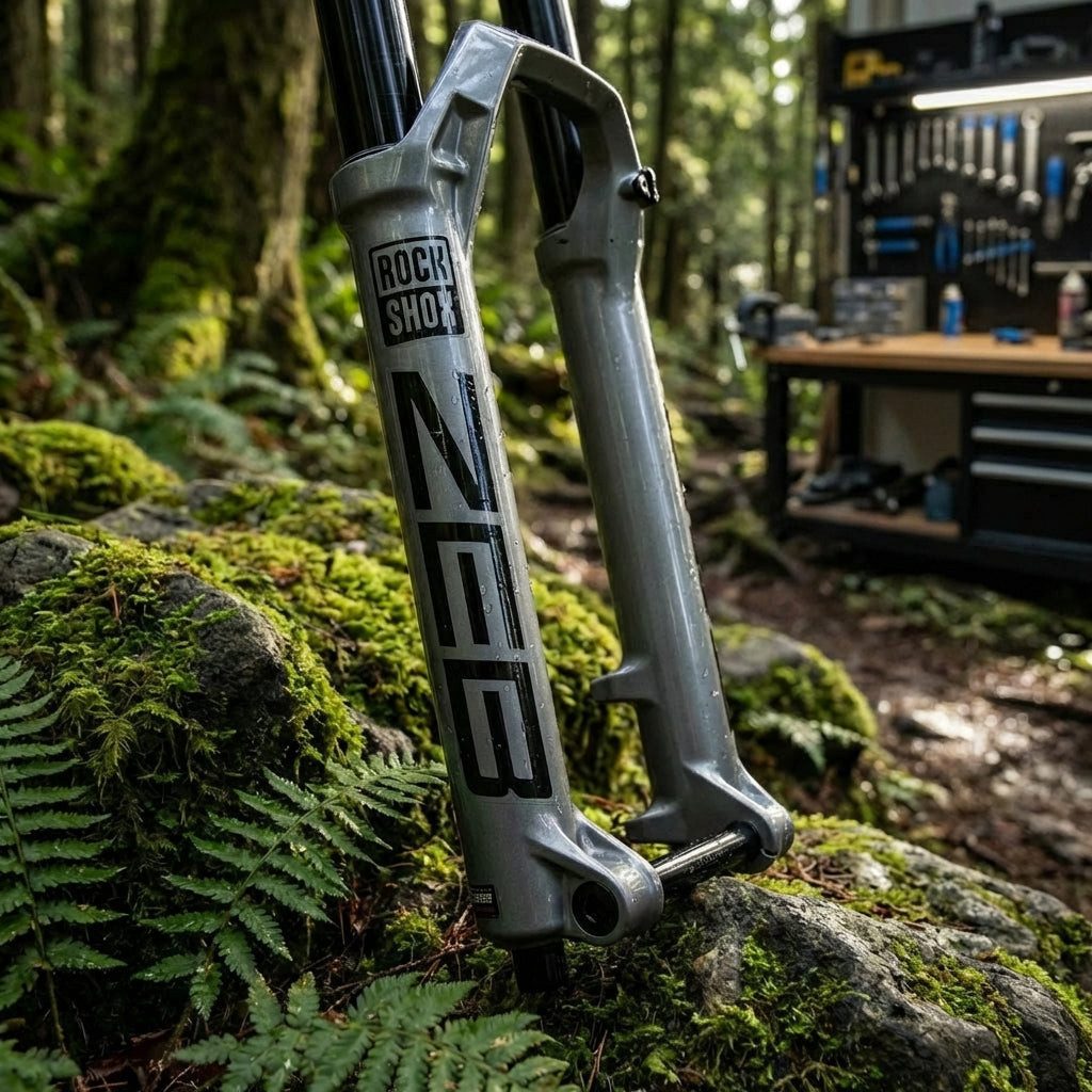 RockShox Federgabel RockShox LowerLeg 27.5 Zoll 15x110Boost ZEB Grey 38mm 2023+