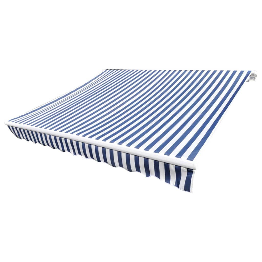 DOTMALL Markise Markisenbespannung Canvas Blau & günstig online kaufen