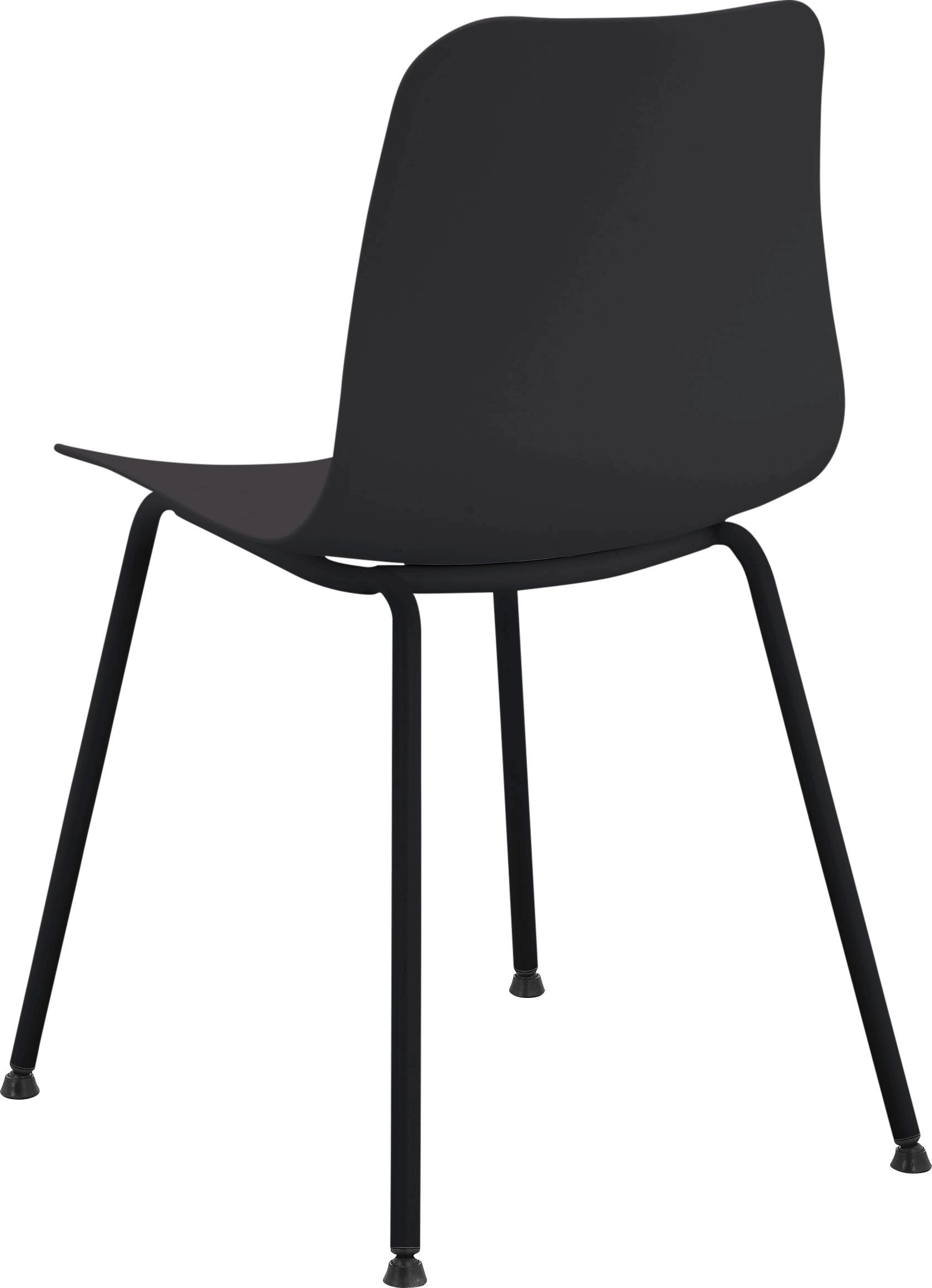St), Kunststoff, aus 45 im Esrange 2er Set Sitzhöhe Esszimmerstuhl mit schwarz cm Sitzschale INOSIGN erhältlich, (2