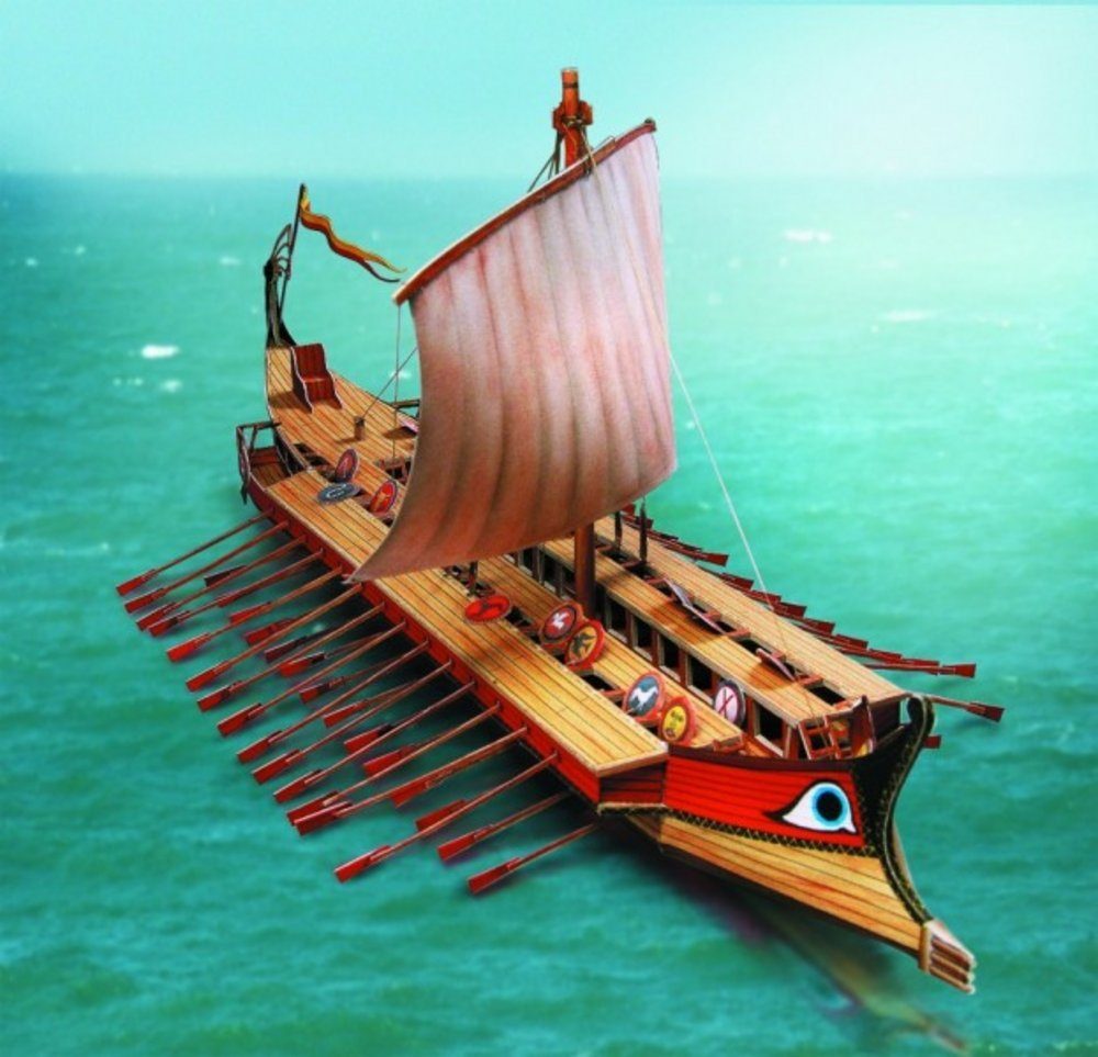 Modellbausatz Griechische Bireme