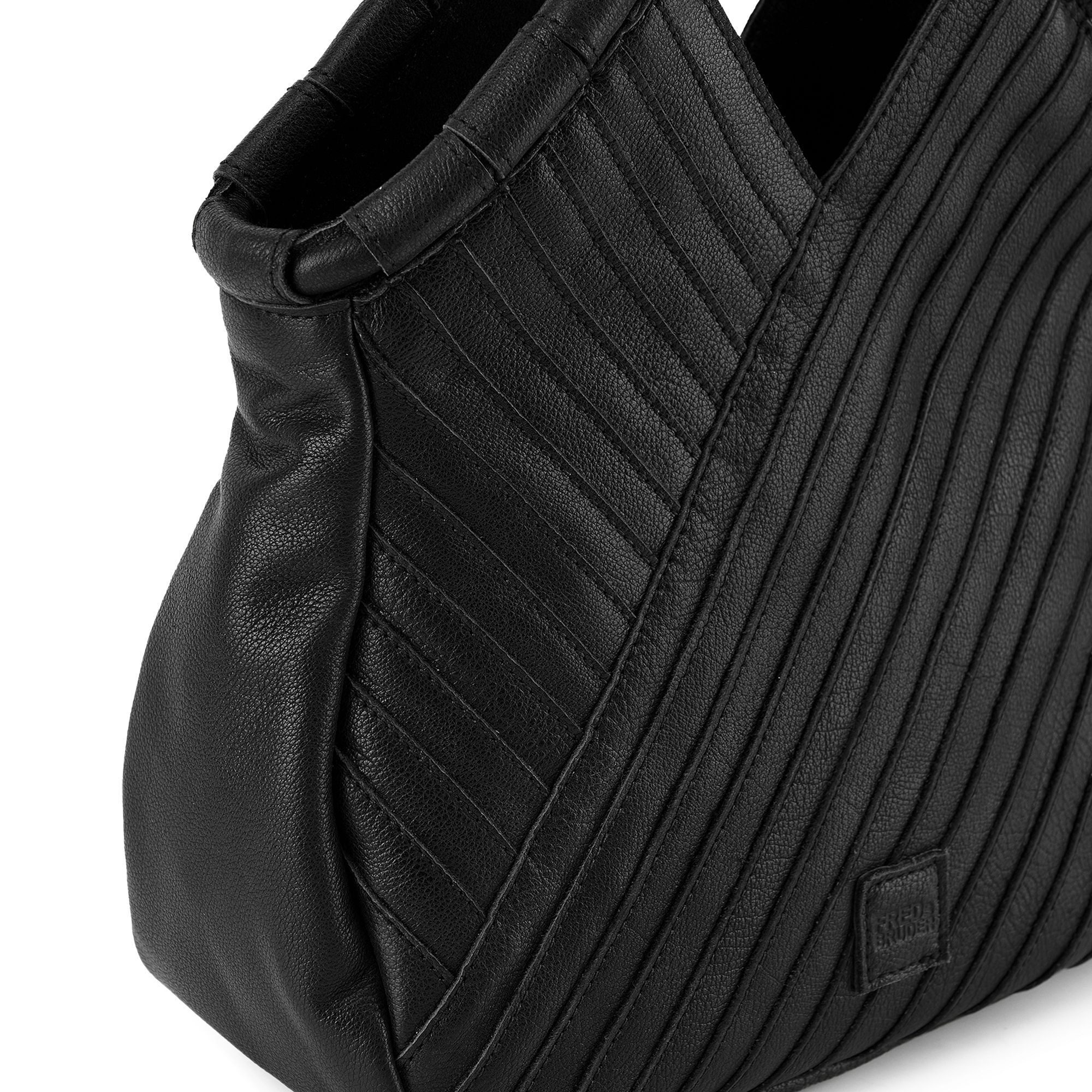 FREDsBRUDER Shopper Criss-Cross, Leder