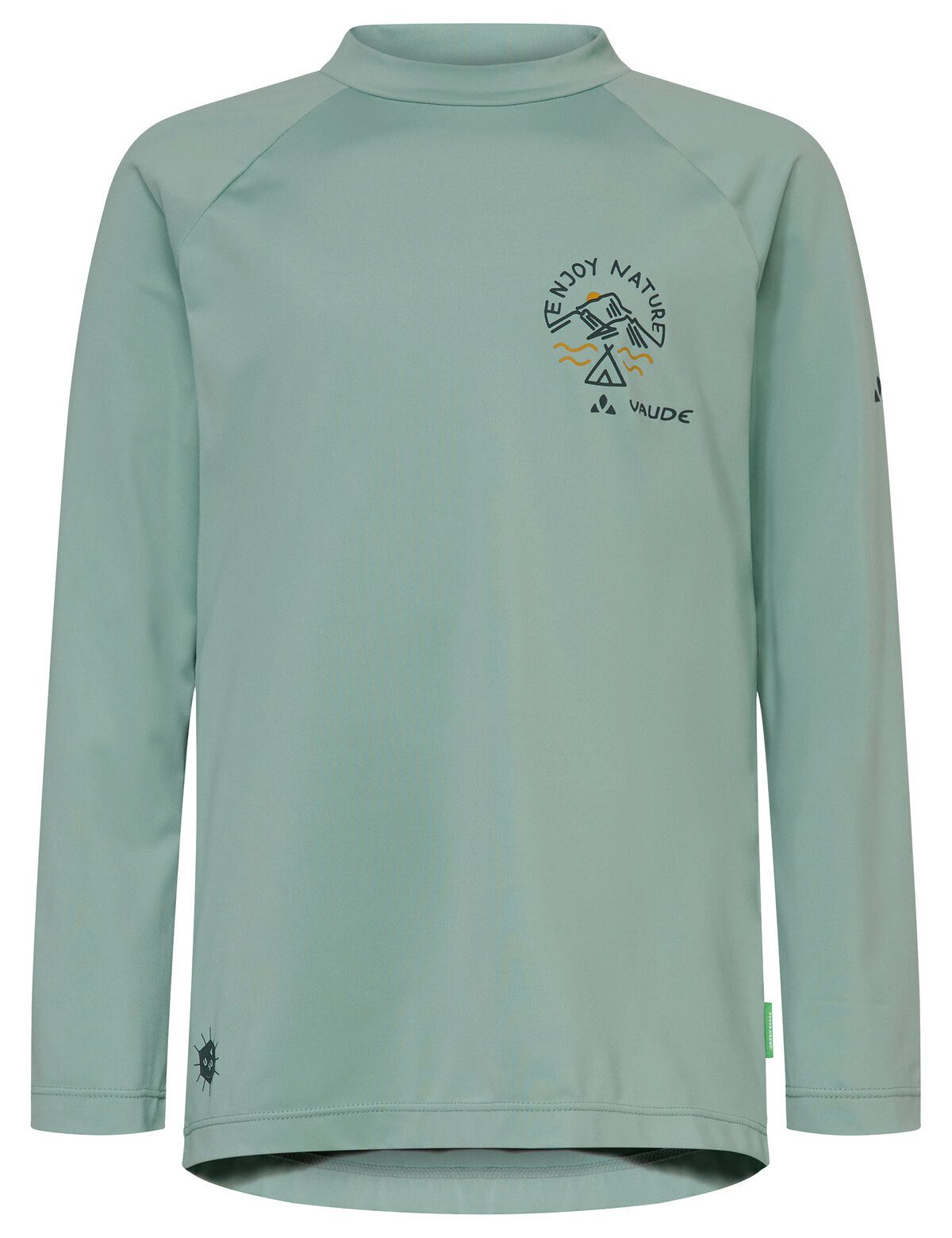 VAUDE Rundhalspullover Kids Solaro LS T-Shirt III (1-tlg) Kinder Langarmshirt mit hohem UV-Schutz