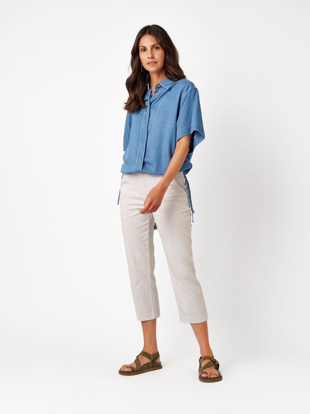 TONI Jogger Pants Sue 3/4 mit markanten Teilungsnähten