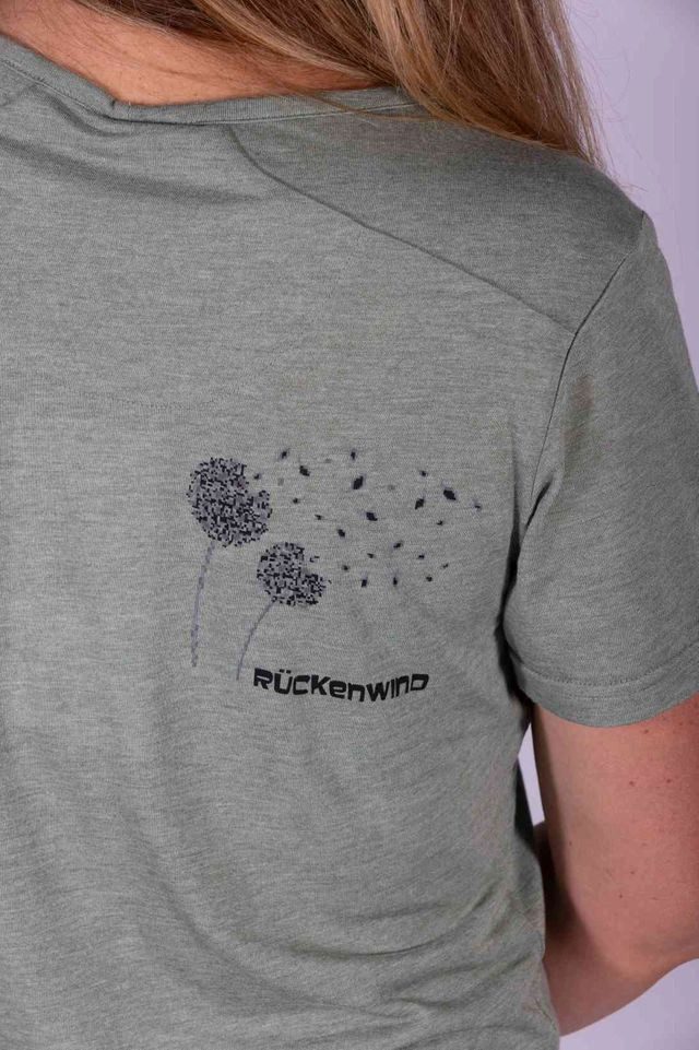 Maul T-Shirt Eifelsteig 2 Damen Shirt light grey