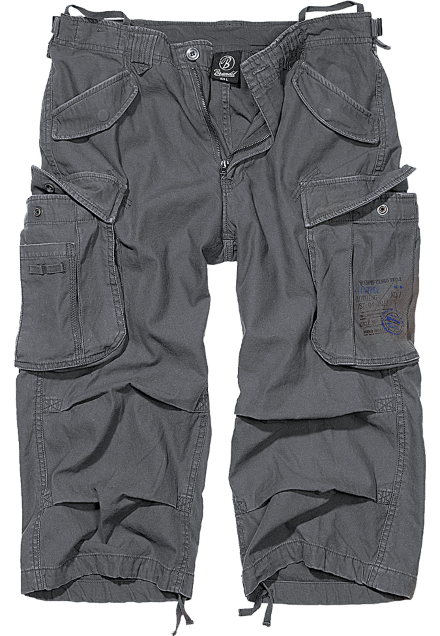 Stoffhose Brandit Herren Industry Vintage Cargo 3/4 Shorts