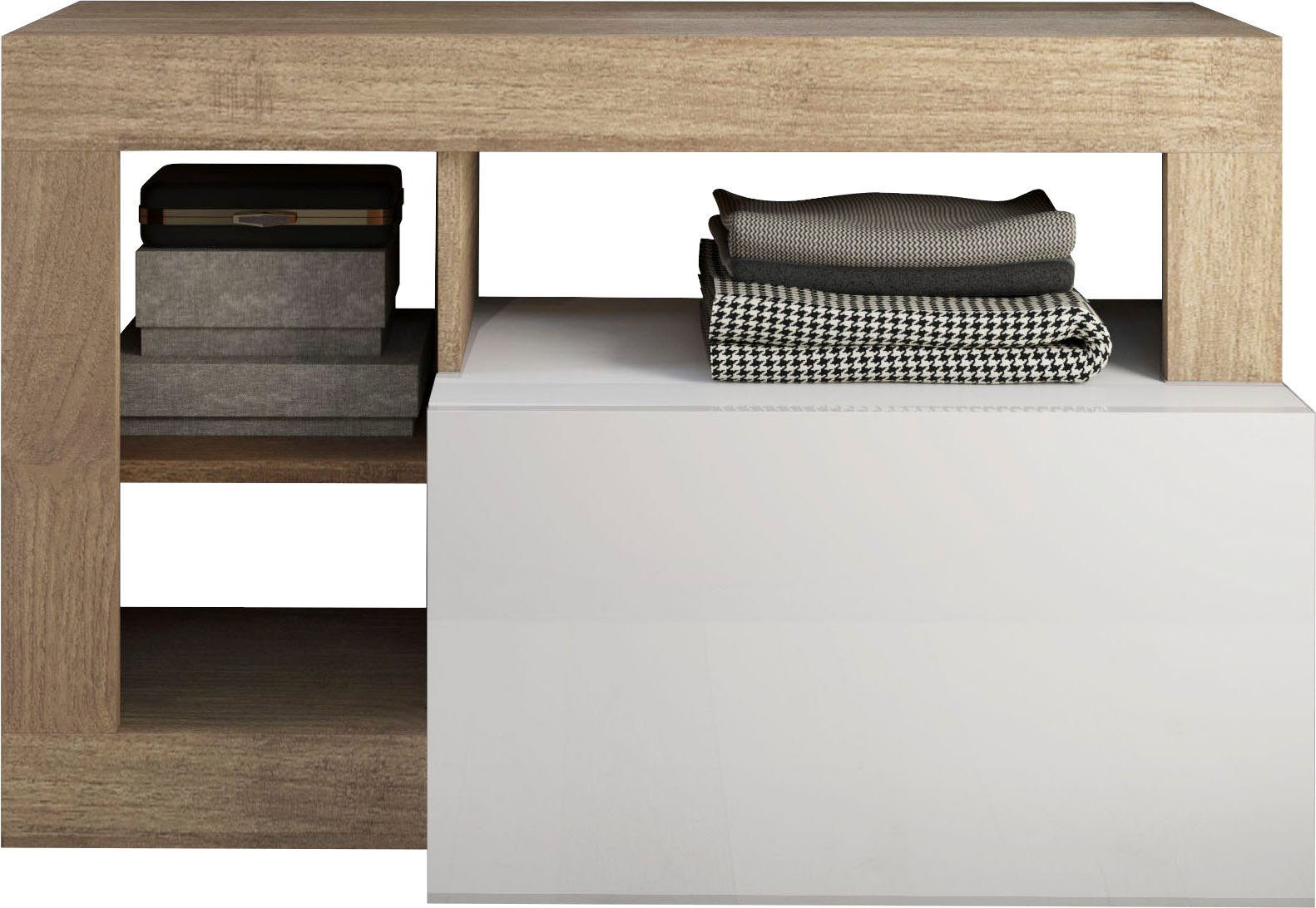 Home affaire Garderobenschrank Hamburg, Breite 91 cm mit 1 Klappe