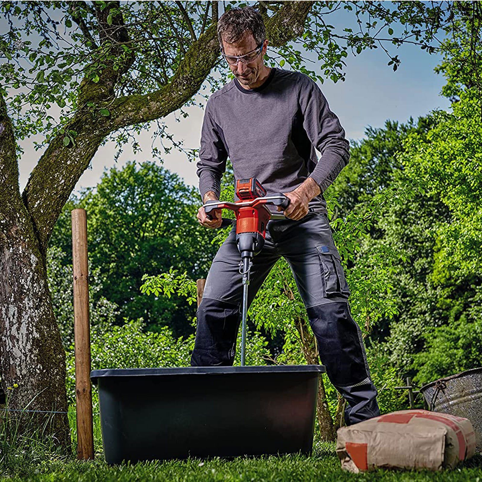 Einhell Erdbohrer Einhell Erdbohrer Zubehör Mörtelrührer für GP-EA 18/150 Li BL, (Artikel, 1-tlg)