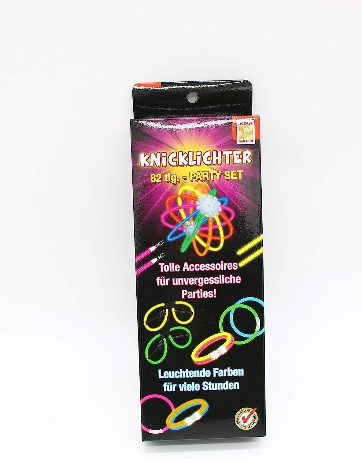 Luna24 simply great ideas... Dekolicht Knicklicht Partyset Knicklicht-Set, all-in-one, 164 Teile!