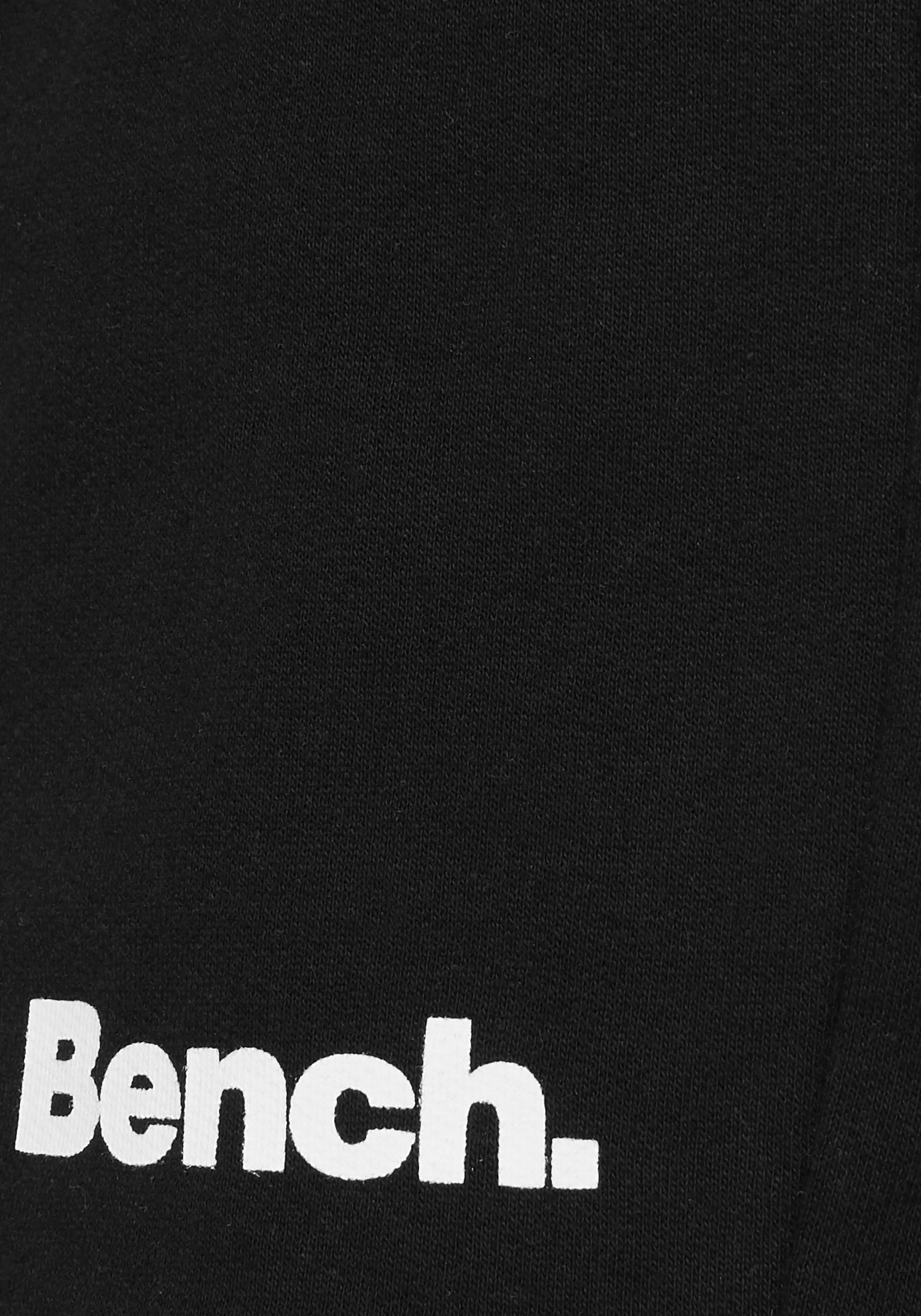 Sweatshorts schwarz Bench. mit Logo-Druck