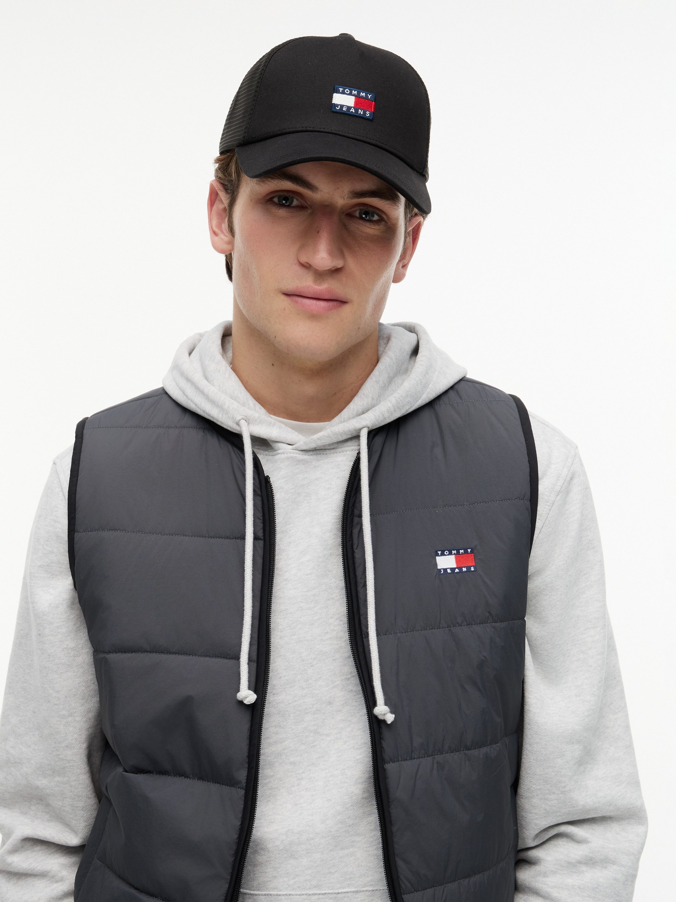 Tommy Jeans Trucker Cap TJM HERITAGE TRUCKER Regular fit mit festem Schirm – Bild 5 von 5
