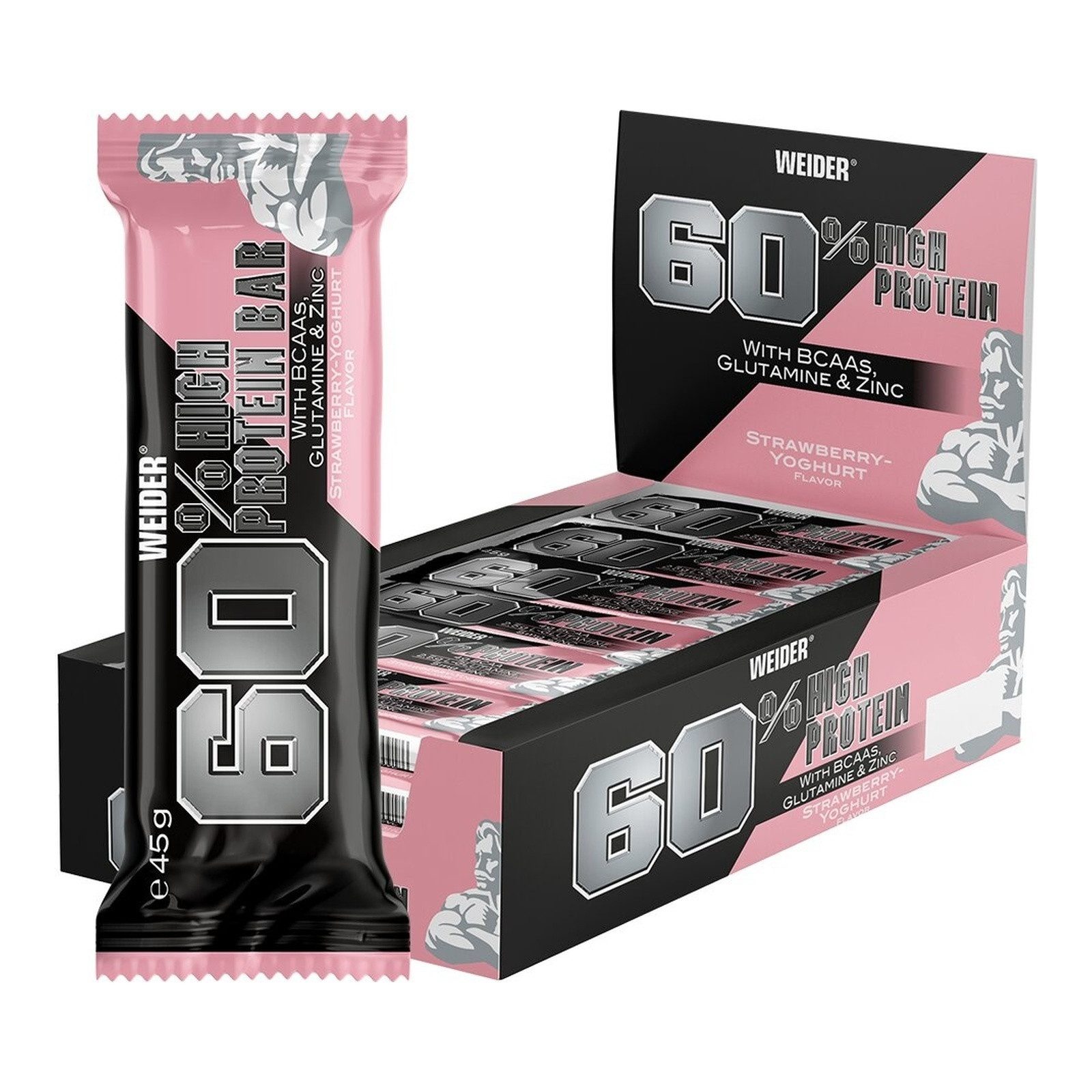 WEIDER® Weider 60% Proteinriegel -24er Pack Bar