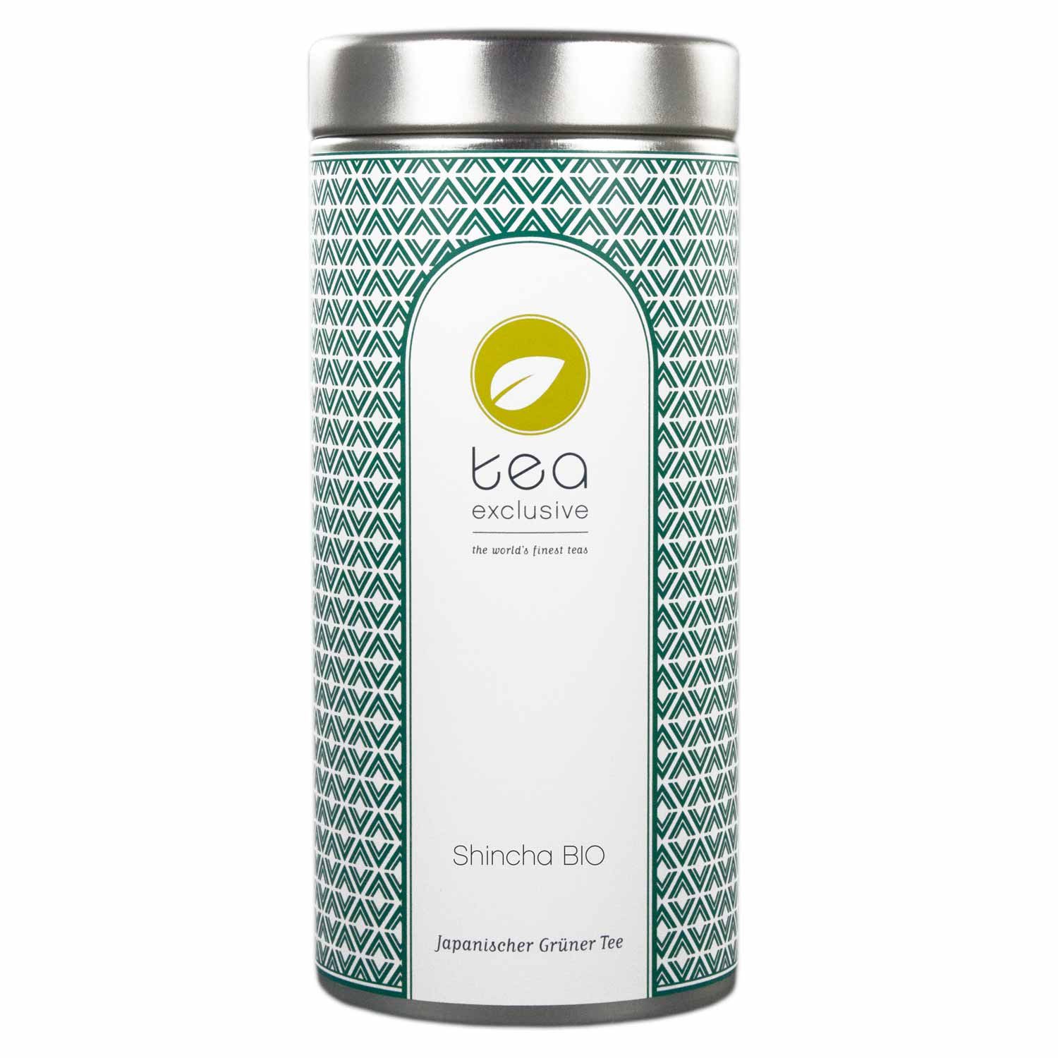 tea exclusive Tee Shincha BIO, Grüner Tee, Japan, 70g, Lieblich-mild, leicht herb und erfrischend mit einem Hauch von Zitrone