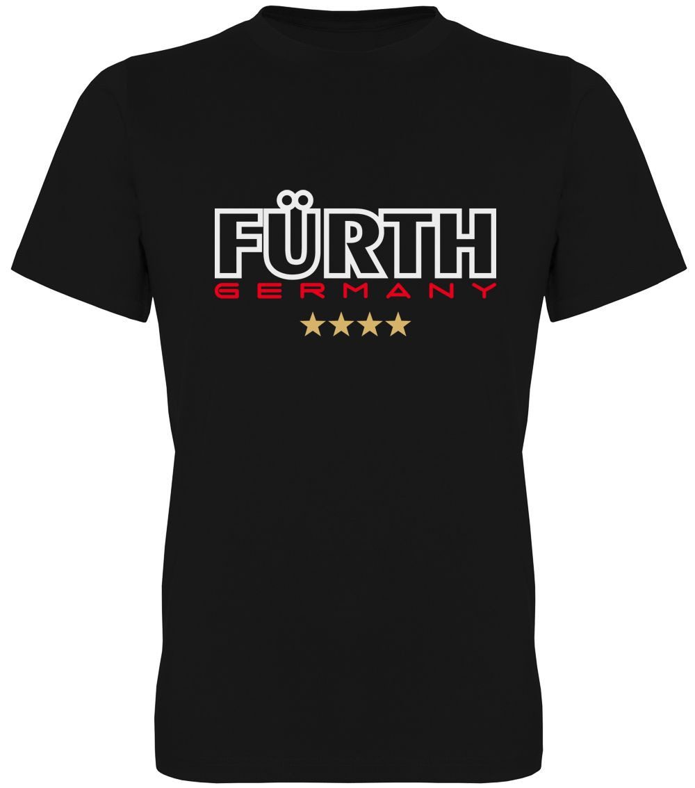G-graphics T-Shirt Fürth Germany (1-tlg) Herren T-Shirt mit einem Motiv für den echten Fan