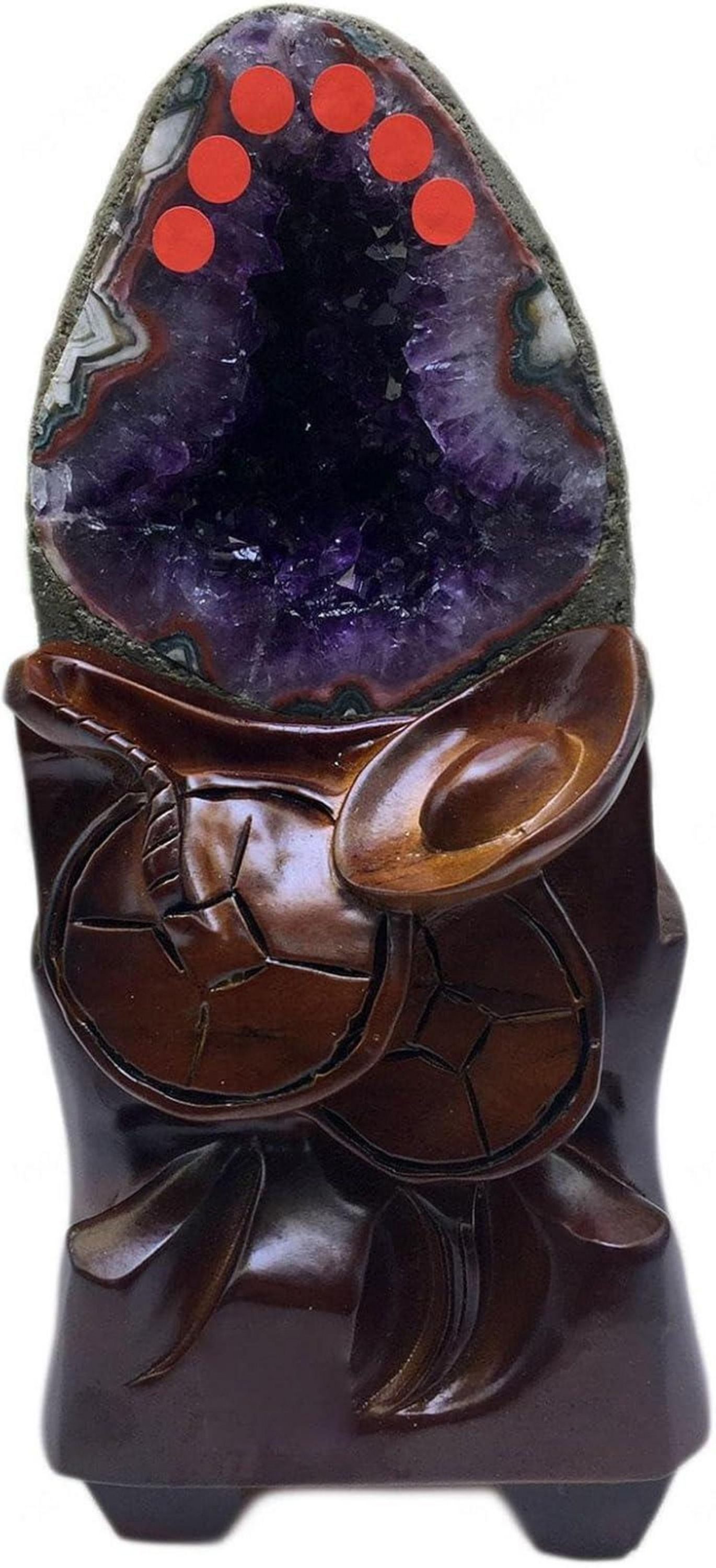 Edelstein Amethyst Cluster Geoden Heilsteine 5.29lbs Rohkristalle