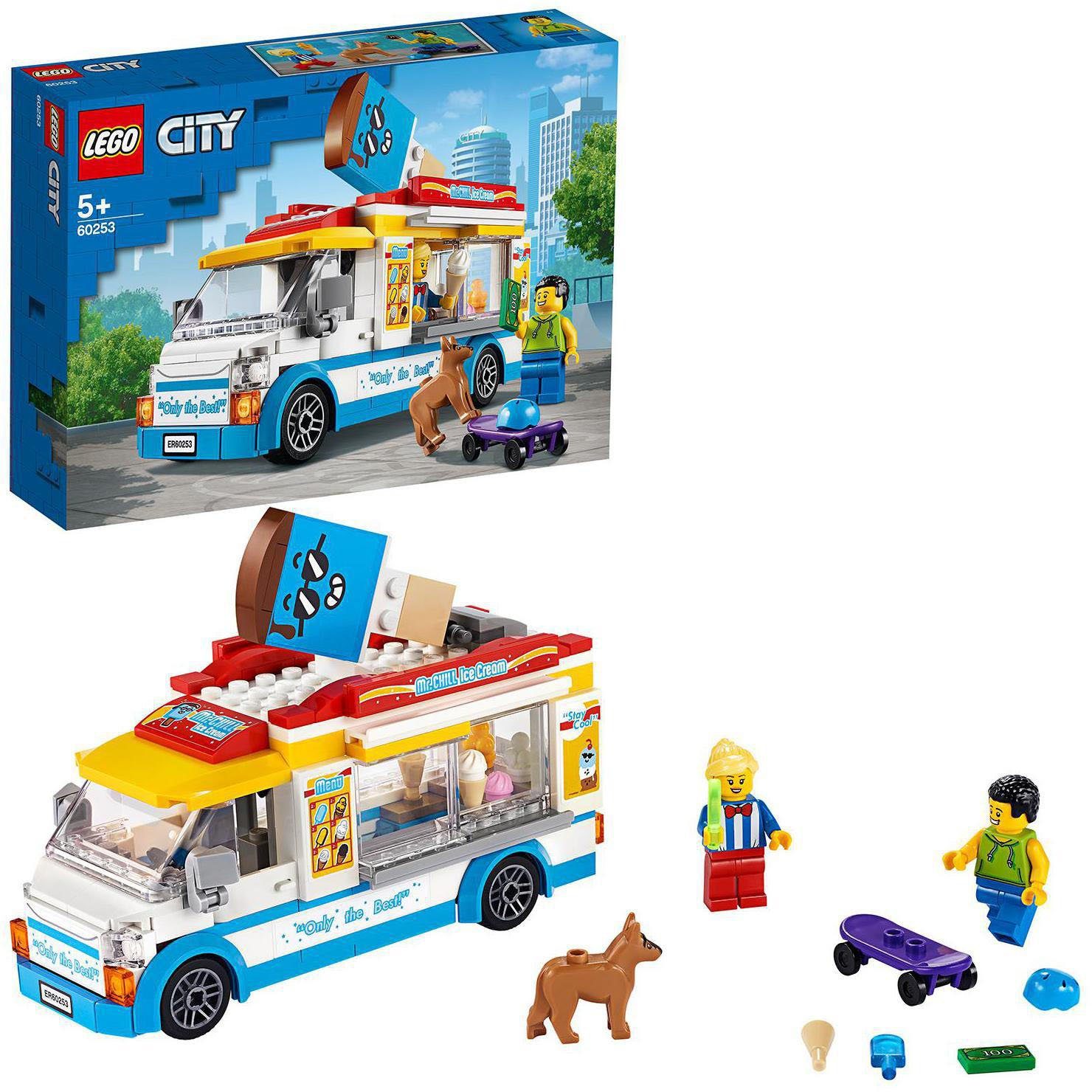 Eiswagen (60253), LEGO® City Great Vehicles Konstruktionsspielsteine