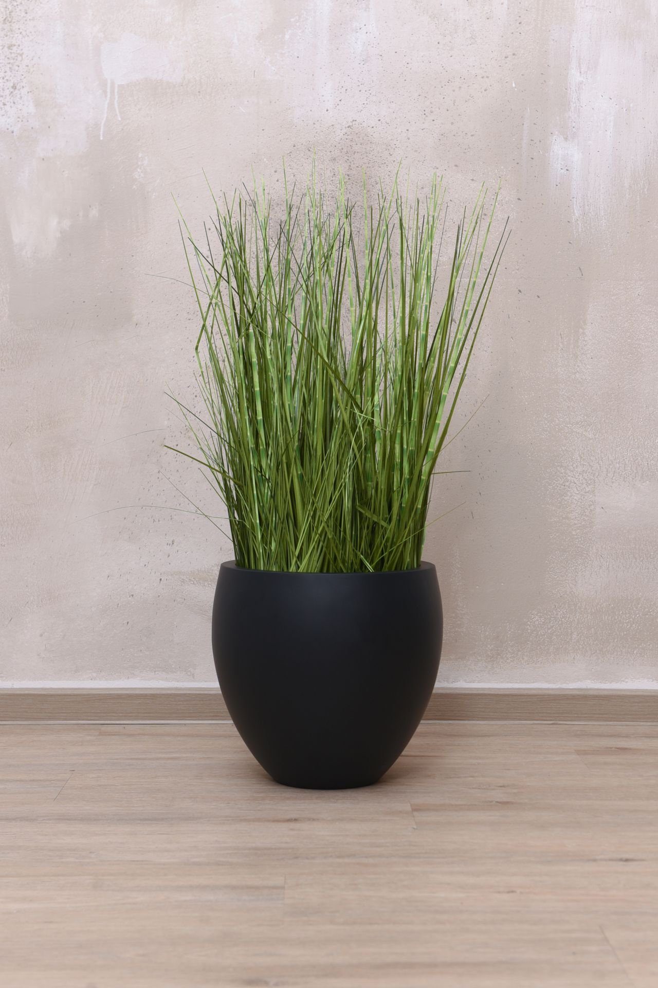 VIVANNO Blumentopf Fiberglas PLUTO Rund - günstig online kaufen