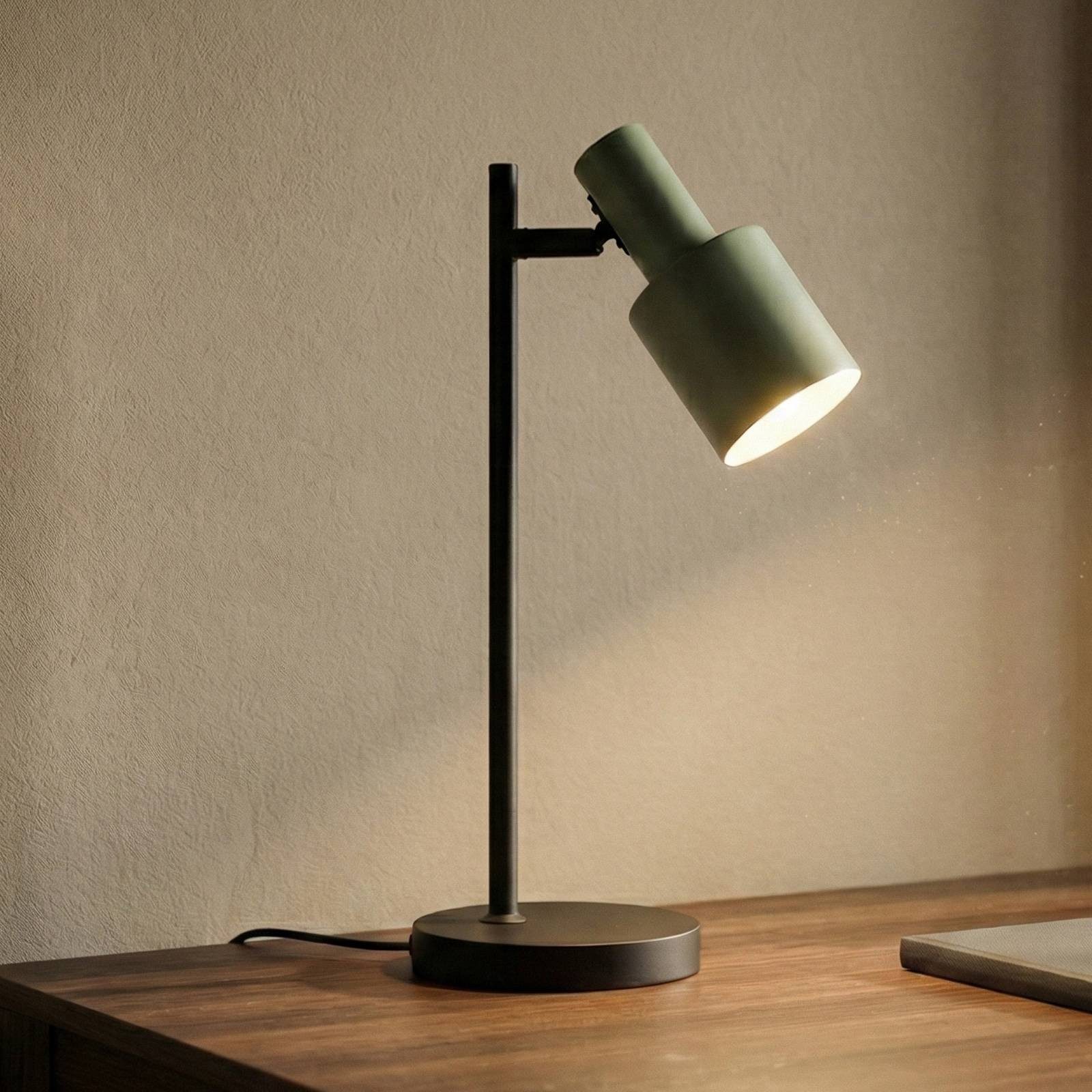 Lindby Tischleuchte Ovelia, Metall, Schwarz IP20, 1 x 15 W LED