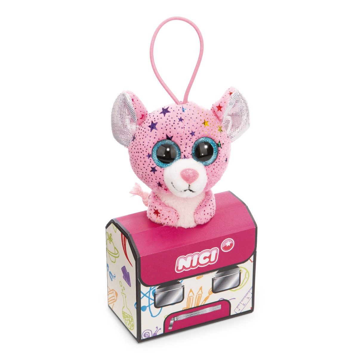 Nici Plüschanhänger NICI Schlüsselanhänger GLUBSCHIS Maus Miss Mausie 9cm in Schulranzen