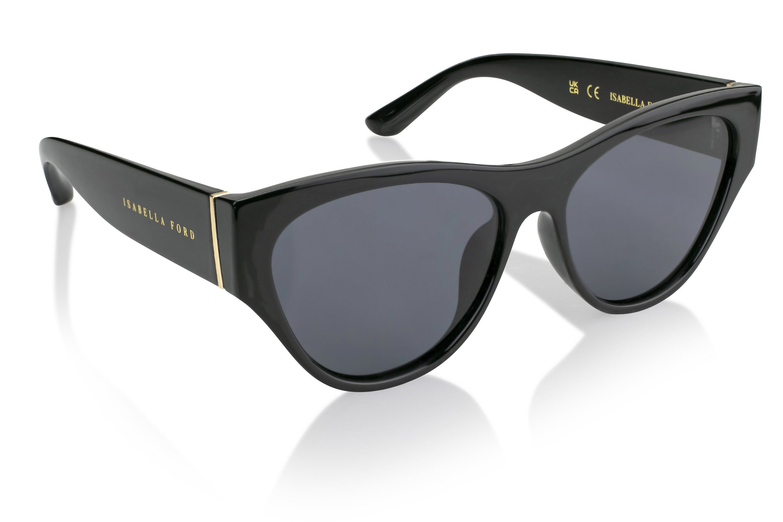 ISABELLA FORD Sonnenbrille FA11-02 Glas 0,74 mm, polarisierte Gläser, UV400, CAT3.0