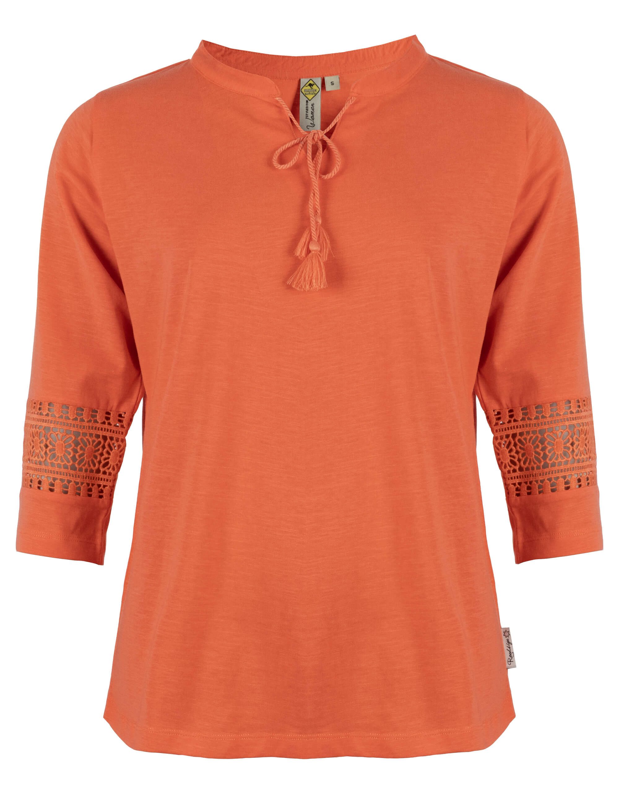 Blusenshirt Coral Breeze