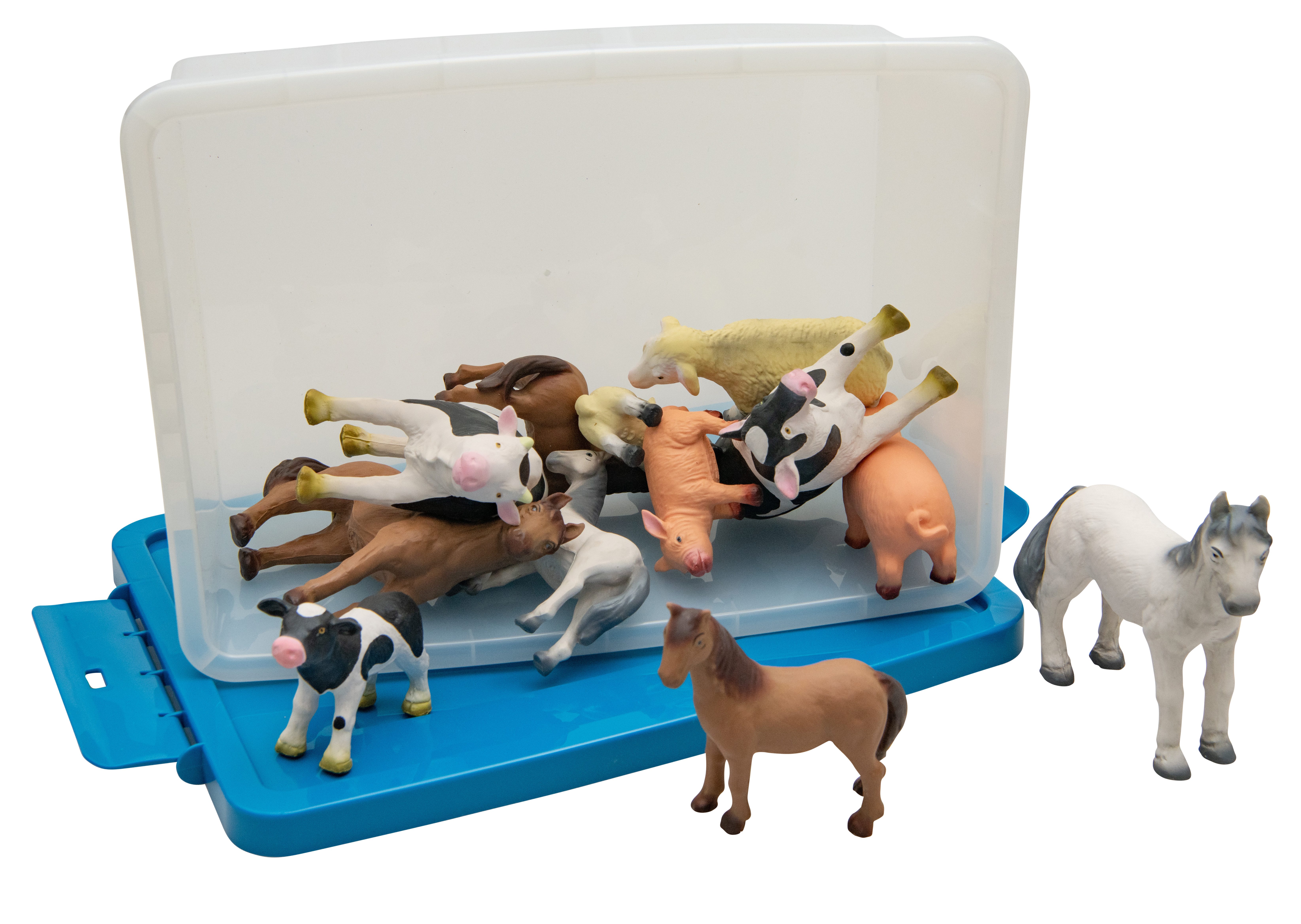 Betzold Spielfigur Bauernhoftiere, 11-tlg.