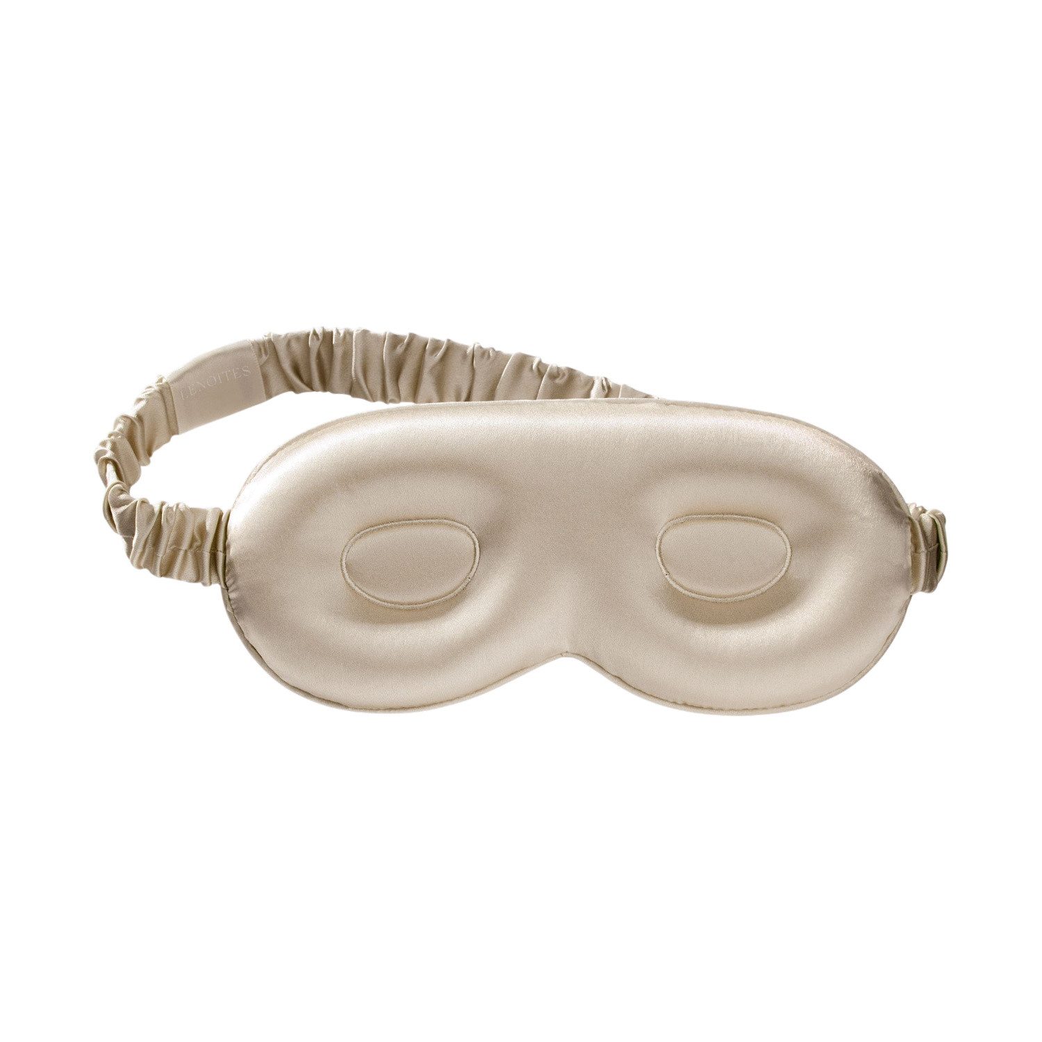 Lenoites Schlafmaske Silk Sleep Mask, Maulbeerseide, sanfter Schutz, perfekte Passform