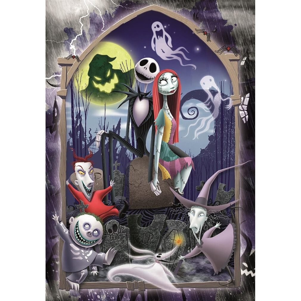 Clementoni® Puzzle The Nightmare Before Christmas 300-teiliges Clementoni Puzzle, Puzzleteile