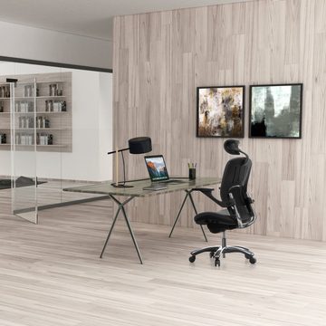 hjh OFFICE Drehstuhl High End Bürostuhl VAPOR LUX Stoff (1 St), Schreibtischstuhl ergonomisch