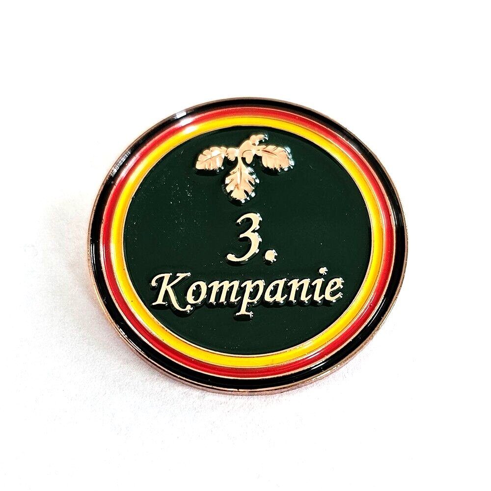 1019 Kompanie edel Anstecker exklusiv Anstecknadel hegibaer Eichenlaub Metall 3. und Pins 2 (2-tlg), Schützenfest