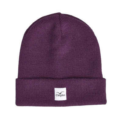 Cleptomanicx Beanie Cimo - montana grape