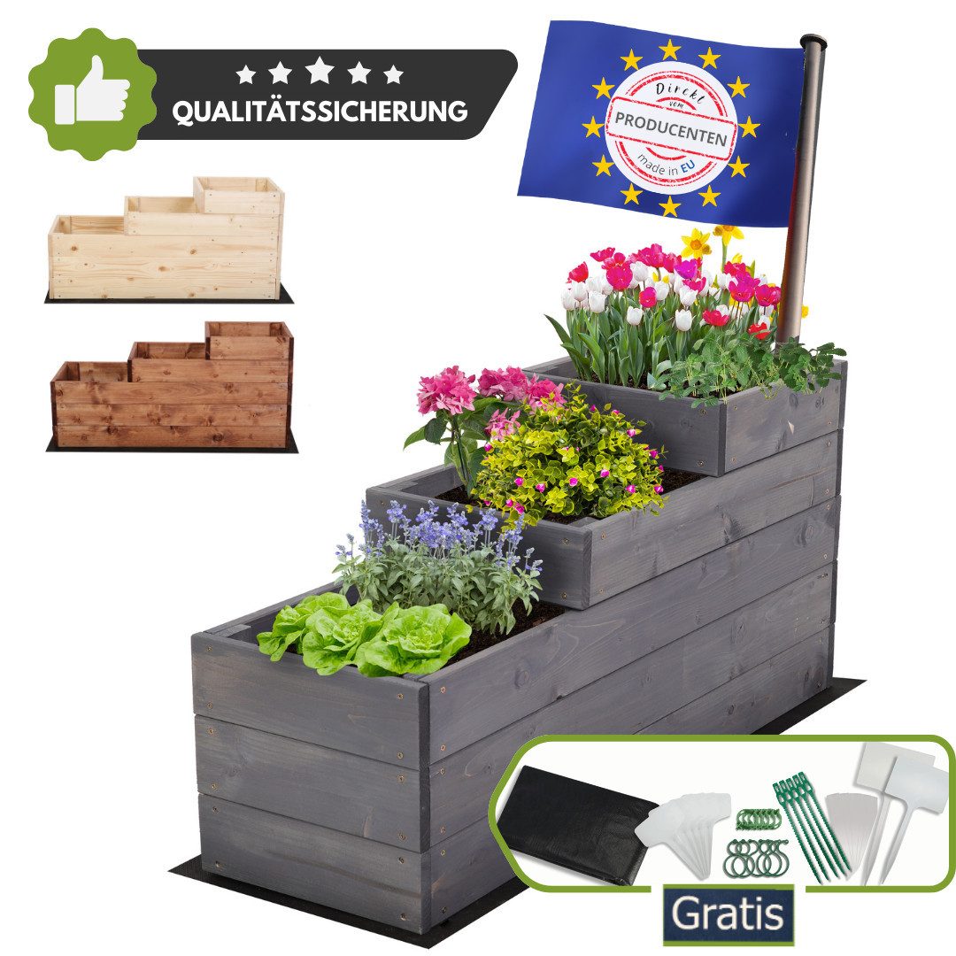 Modo24 Hochbeet ZP07 Kräuterbeet, Gartenbeet, Pflanzkasten, günstig online kaufen
