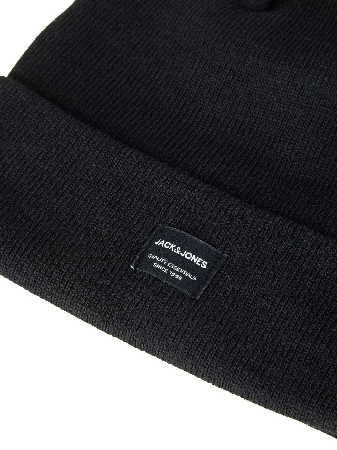 Jack & Jones Strickmütze Herren Mütze Schal Set JACBOCHUM (1-St) 2-in-1 Winter-Set