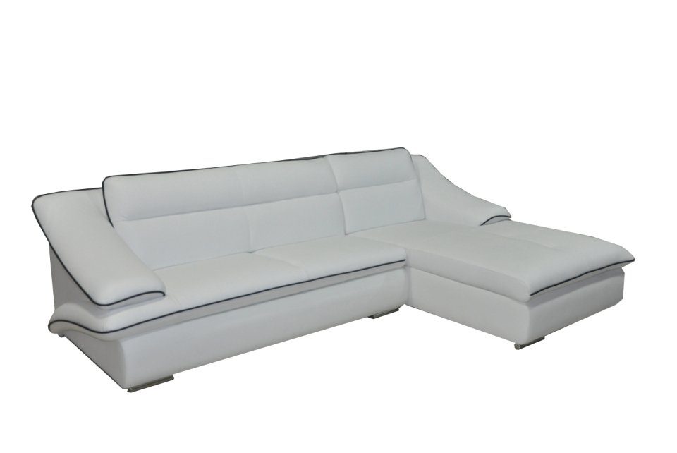 JVmoebel Ecksofa, Eck Sofa Leder Couch Ecke Landschaft Polster Design Wohn L Form