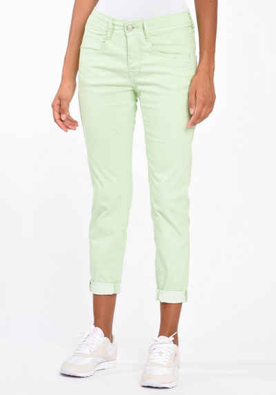 GANG 5-Pocket-Hose 94AMELIE CROPPED 5-Pocket Style mit modisch verkürzter Beinlänge