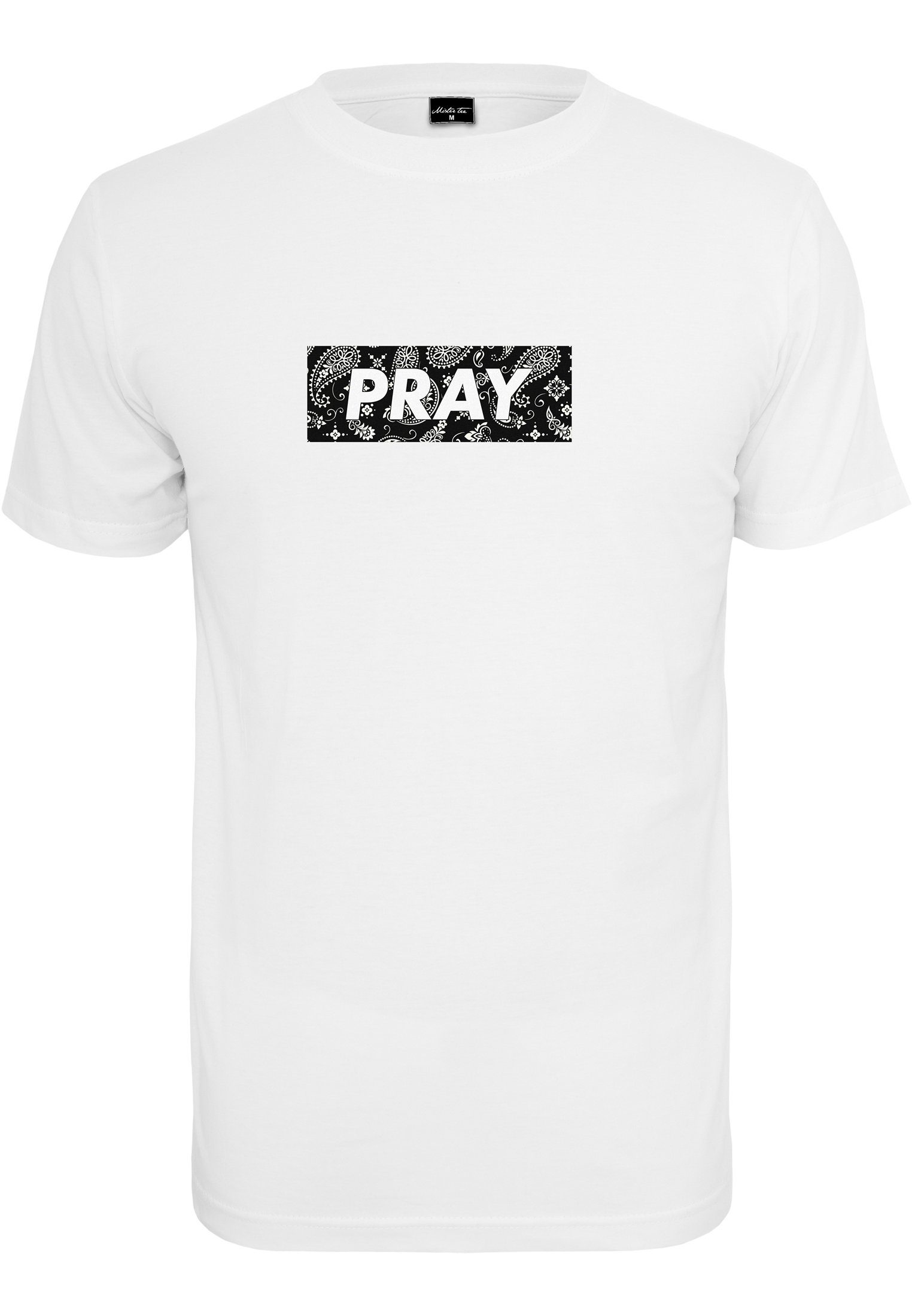 Pray T-Shirt Box Tee (1-tlg) Bandana MisterTee Herren