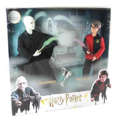 Harry Potter Actionfigur Geschenkset mit Voldemort-Puppe und Harry Potter-Puppe (GNR38)
