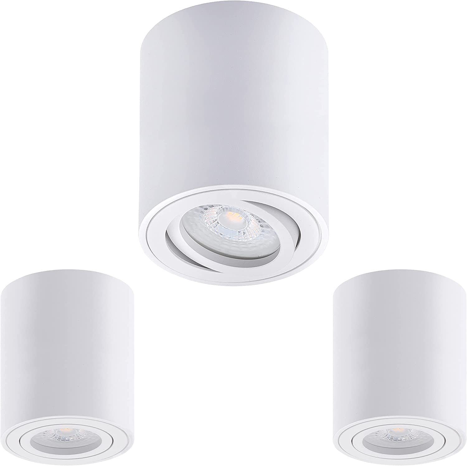 Oktaplex lighting LED Deckenstrahler 3 Stück günstig online kaufen