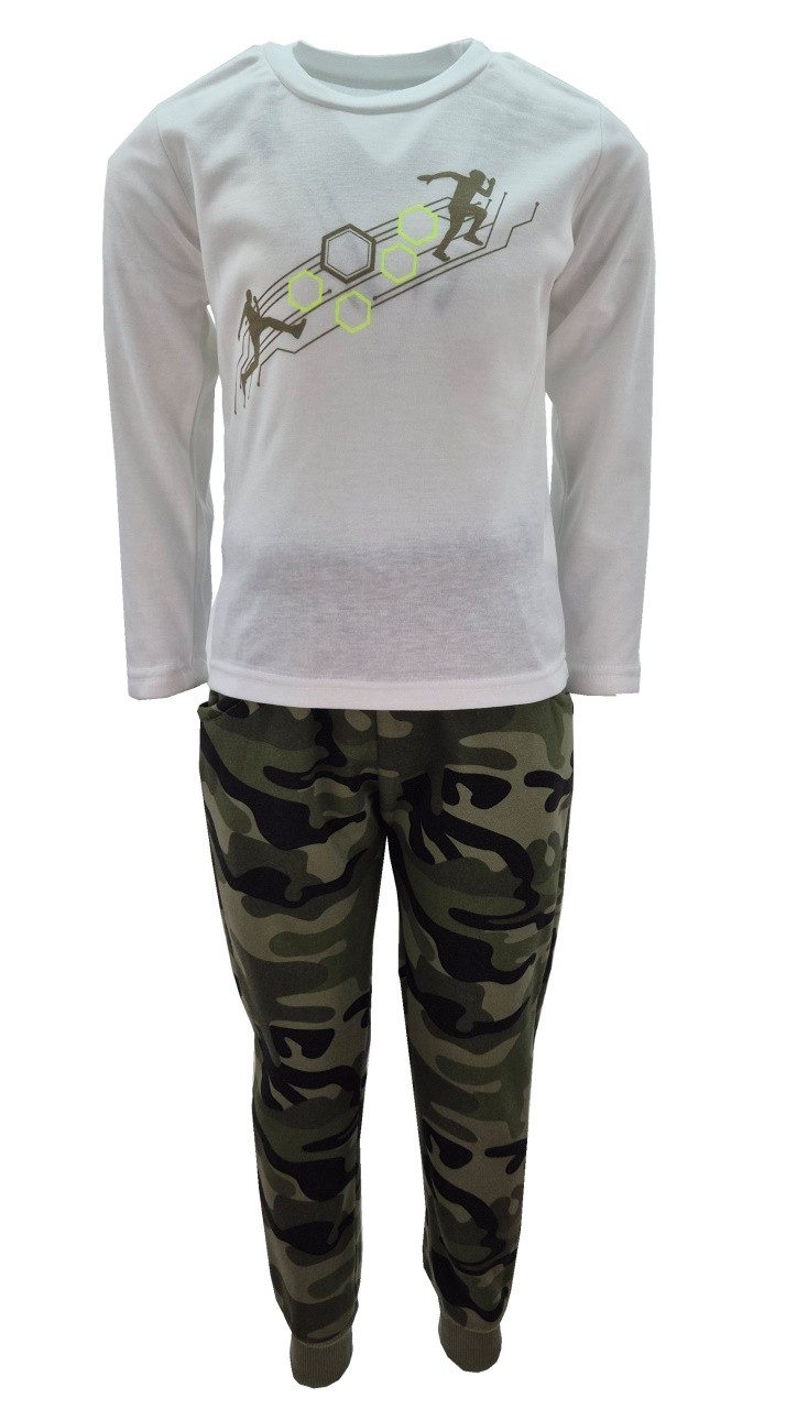Fashion Boy Sweatanzug Army Sweatanzug Tarn günstig online kaufen