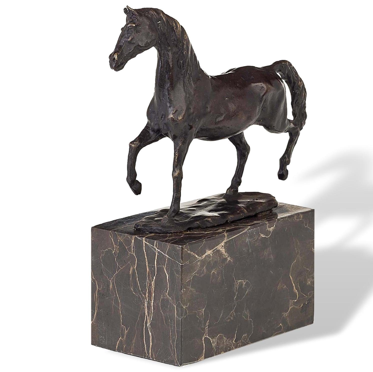 Carvin Bronze nach Figur Aubaho Bronzeskulptur Skulptur Louis-Albert Repli Pferd Kopie