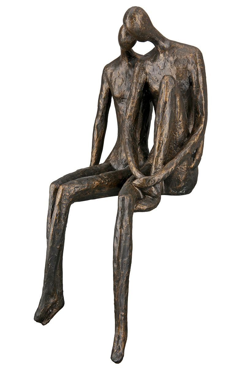 GILDE Dekoobjekt Poly Kantensitzer/Skulptur XL 'Couple' günstig online kaufen