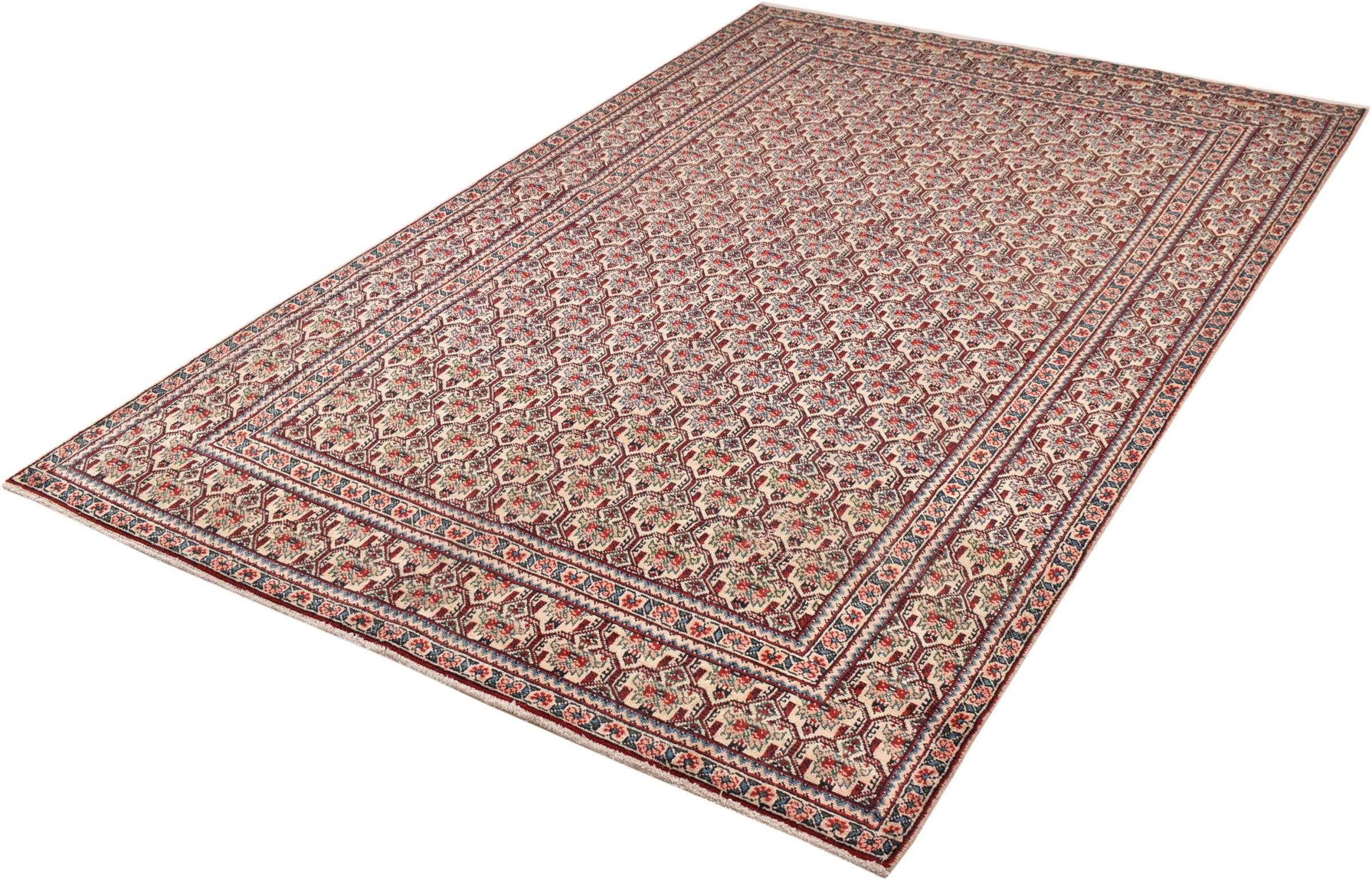 Nain Trading Orientteppich Vintage 169x264 Handgeknüpfter Moderner Orientteppich / Perserteppich, rechteckig, Höhe: 8 mm